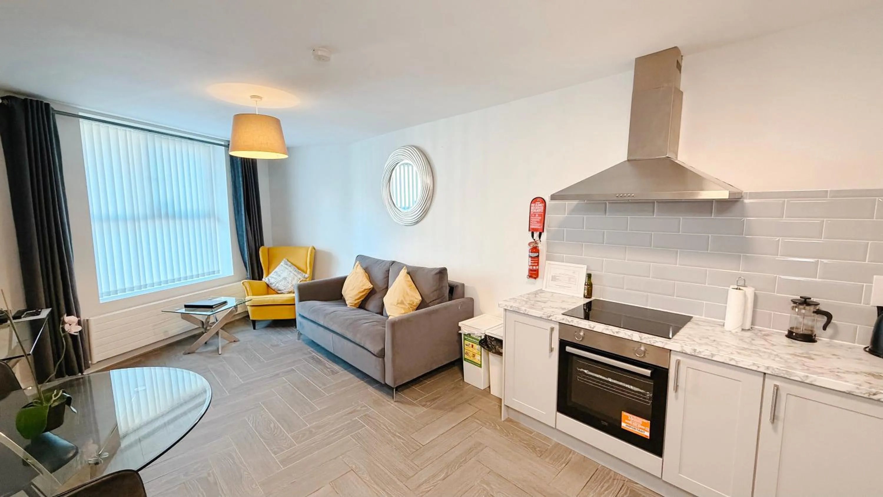 Living room in Broc House Suites