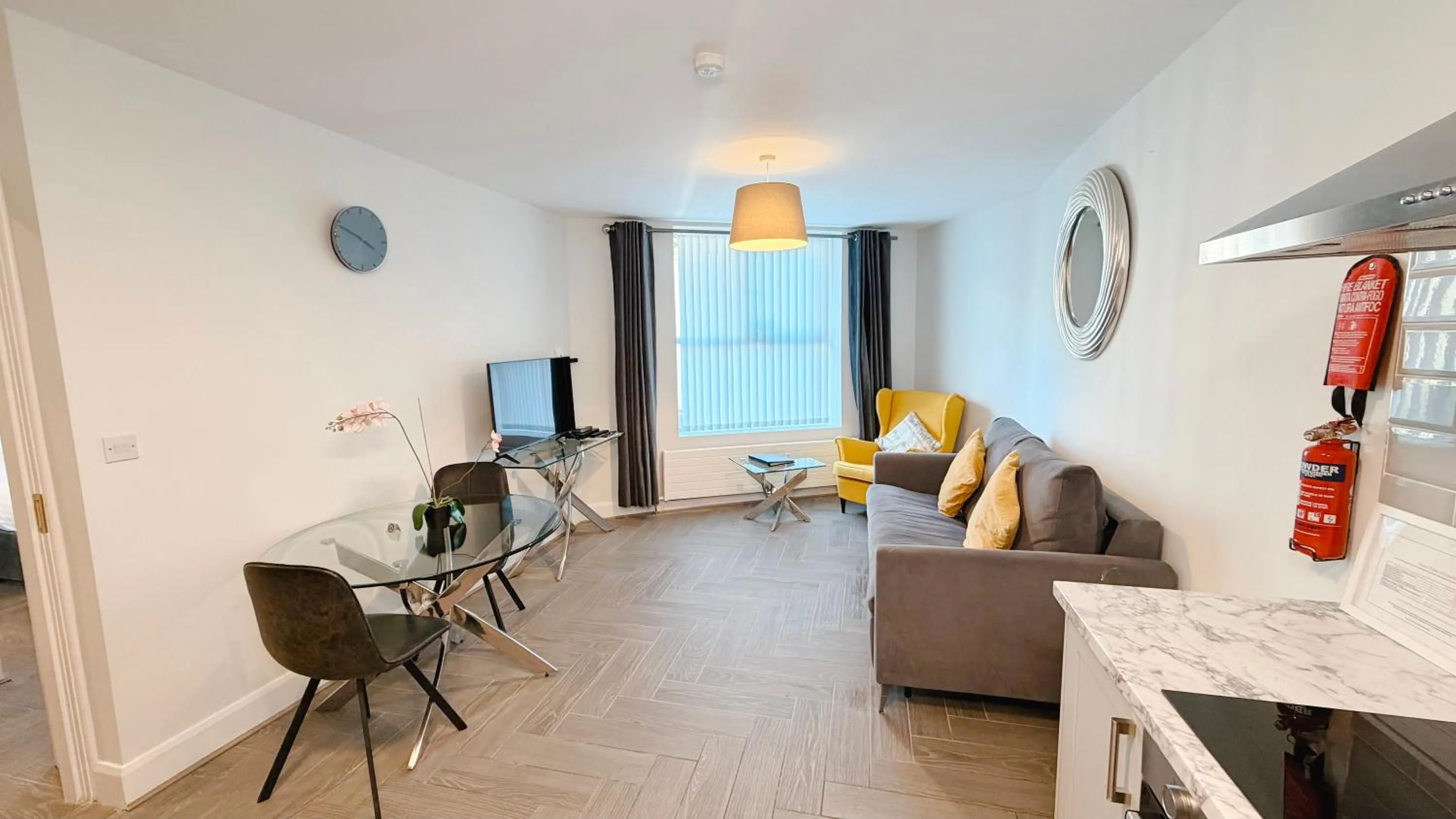 Living room in Broc House Suites