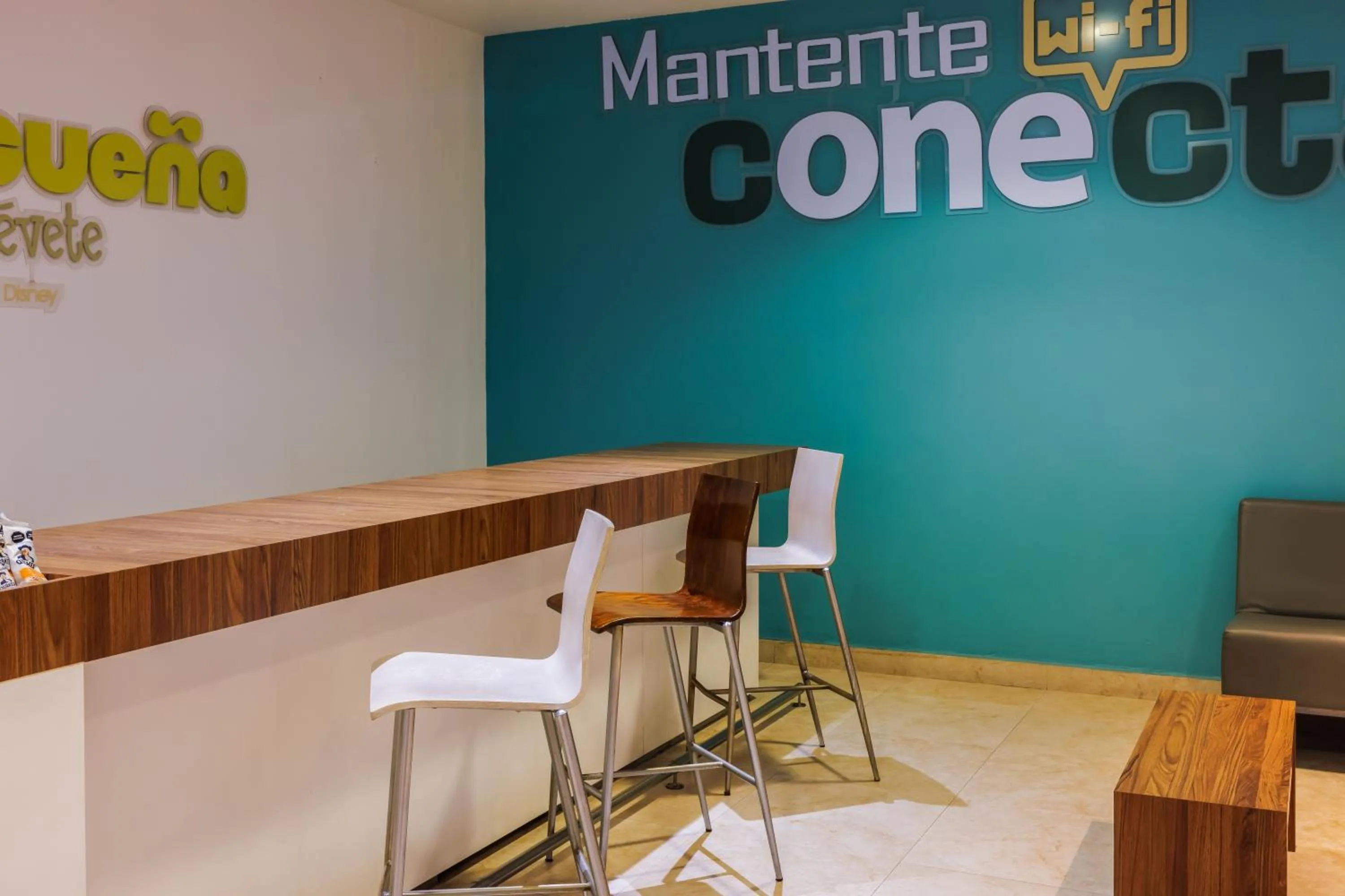 Lobby or reception in One Oaxaca Centro