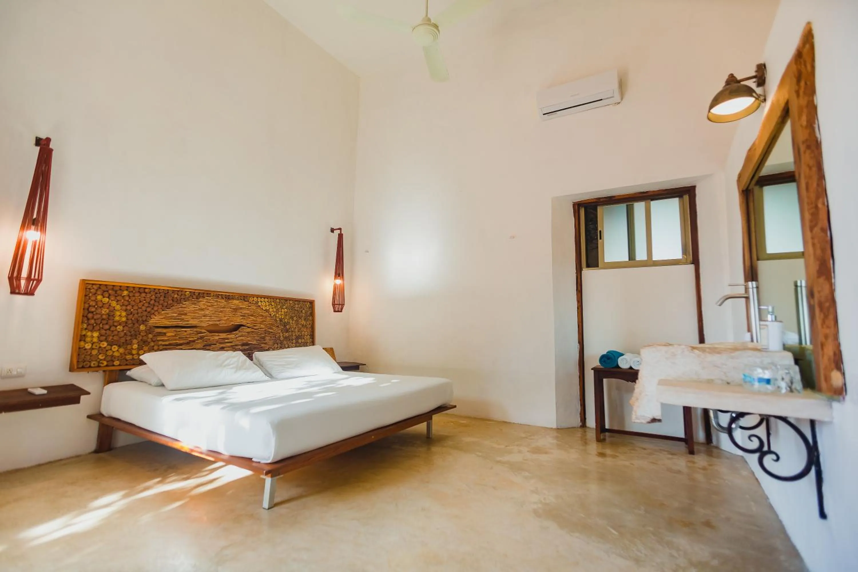 Bed in Hacienda Sacnicte