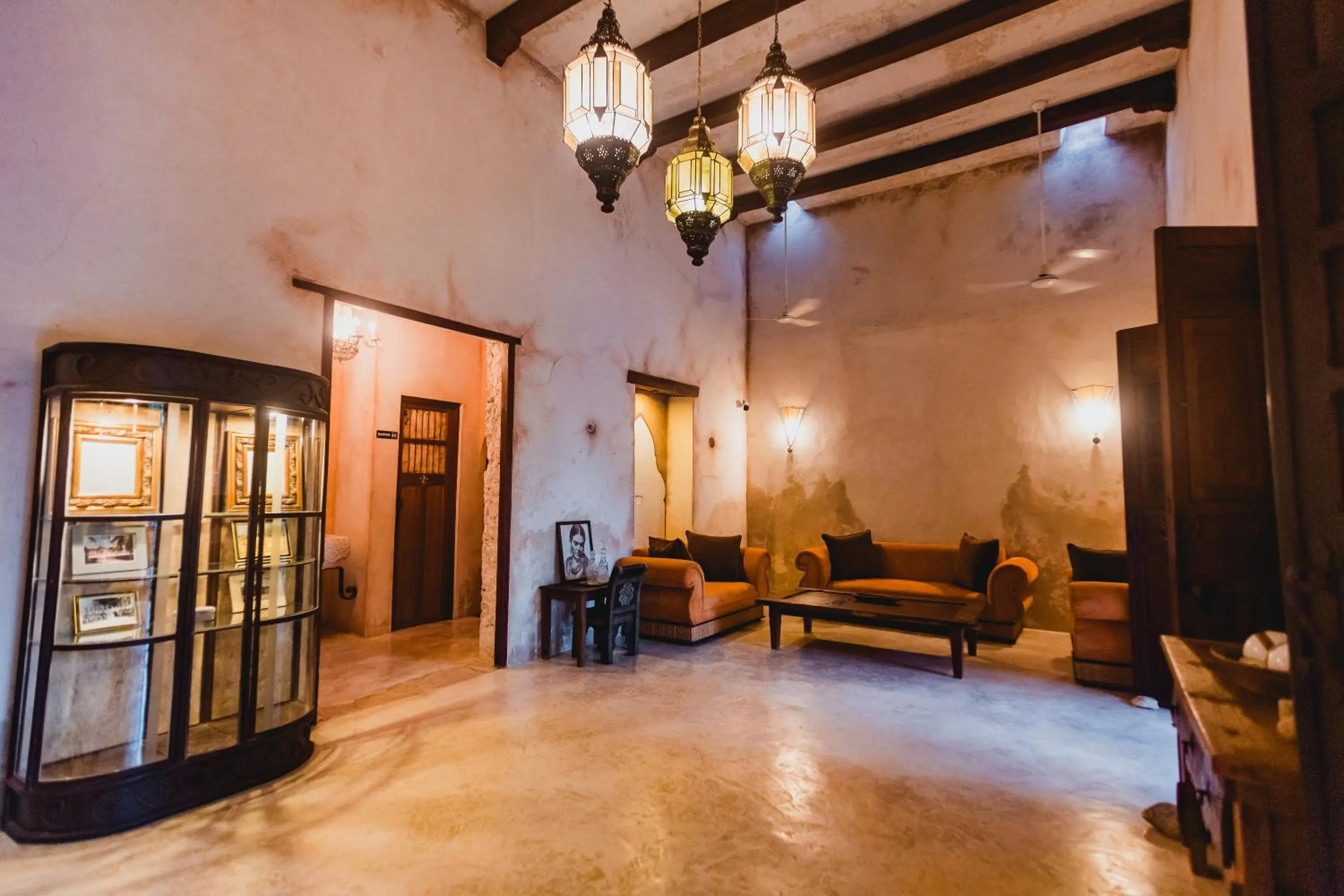 Living room in Hacienda Sacnicte