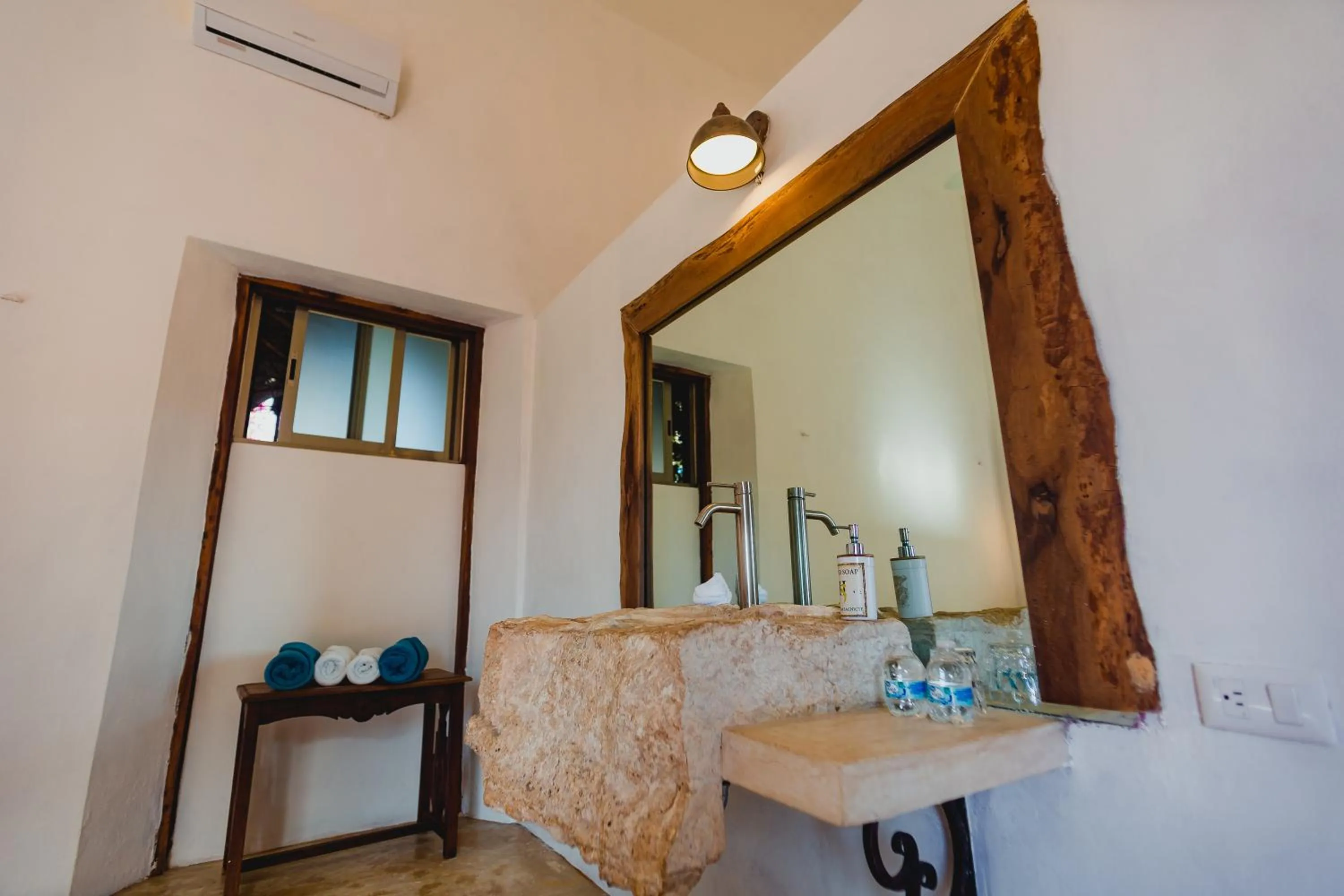 Bathroom in Hacienda Sacnicte