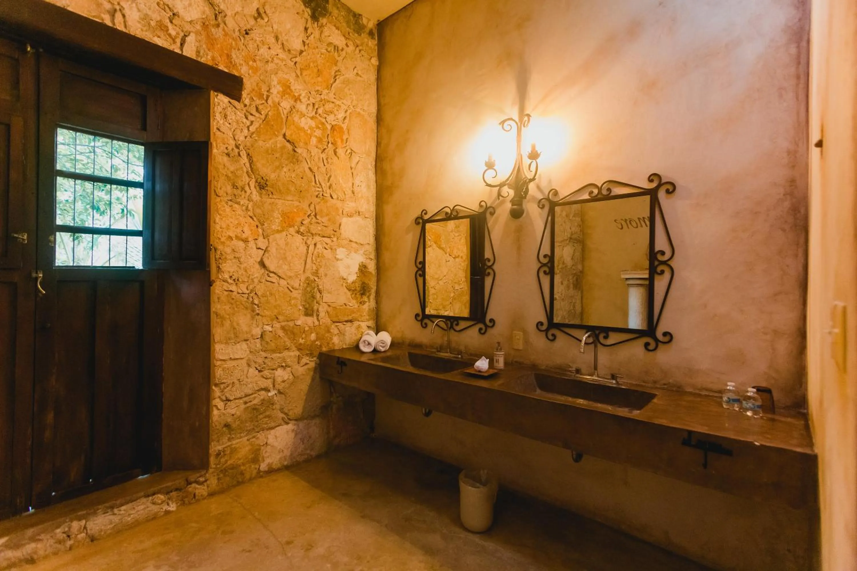 Bathroom in Hacienda Sacnicte