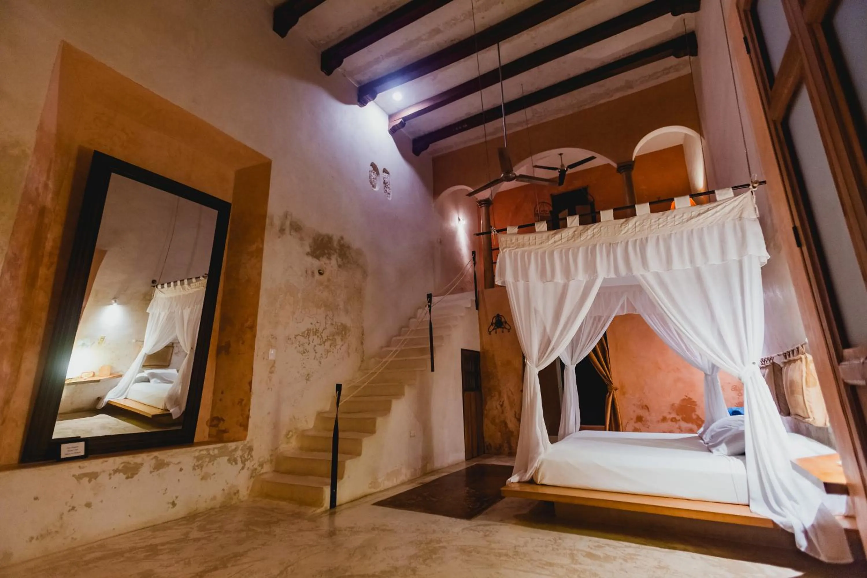 Bed in Hacienda Sacnicte