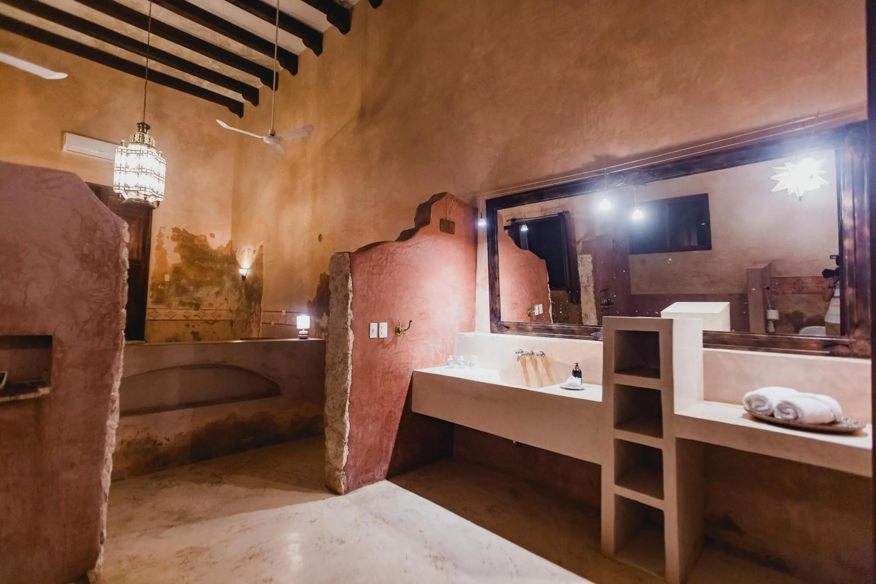 Bathroom in Hacienda Sacnicte