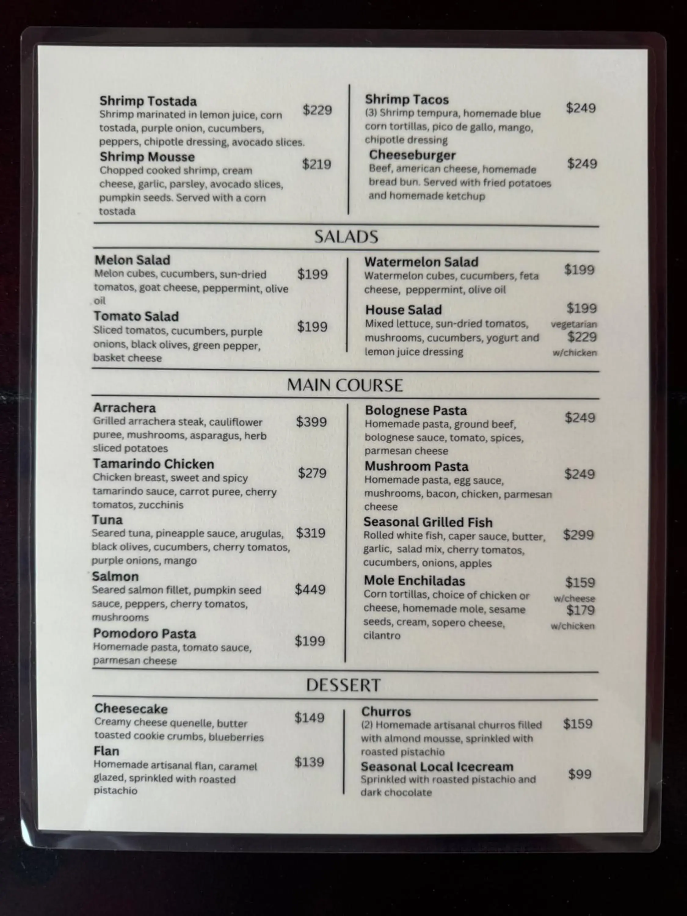 Restaurant/places to eat in Hacienda Sacnicte Restaurant/places to eat in Hacienda Sacnicte