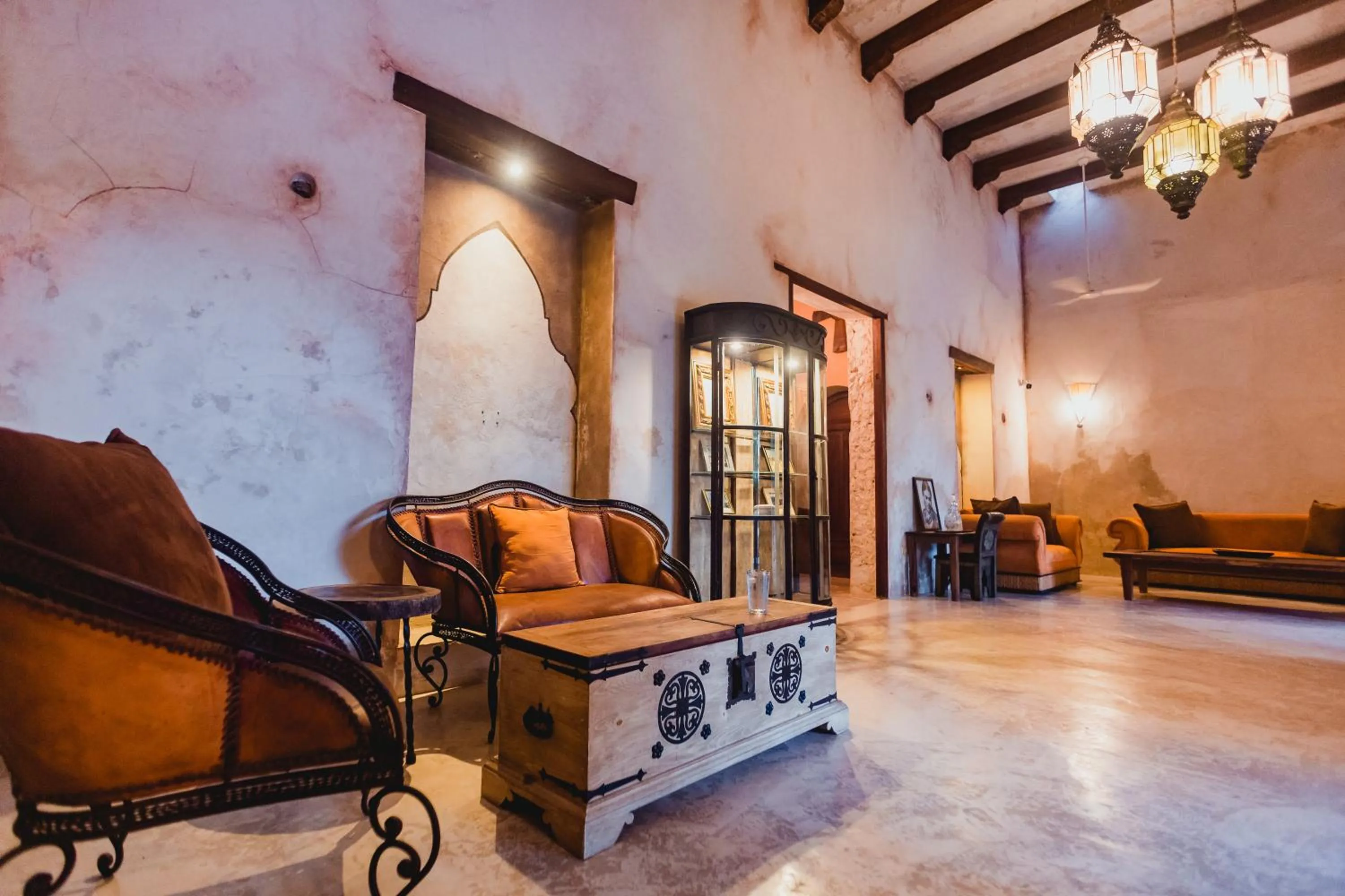 Living room in Hacienda Sacnicte