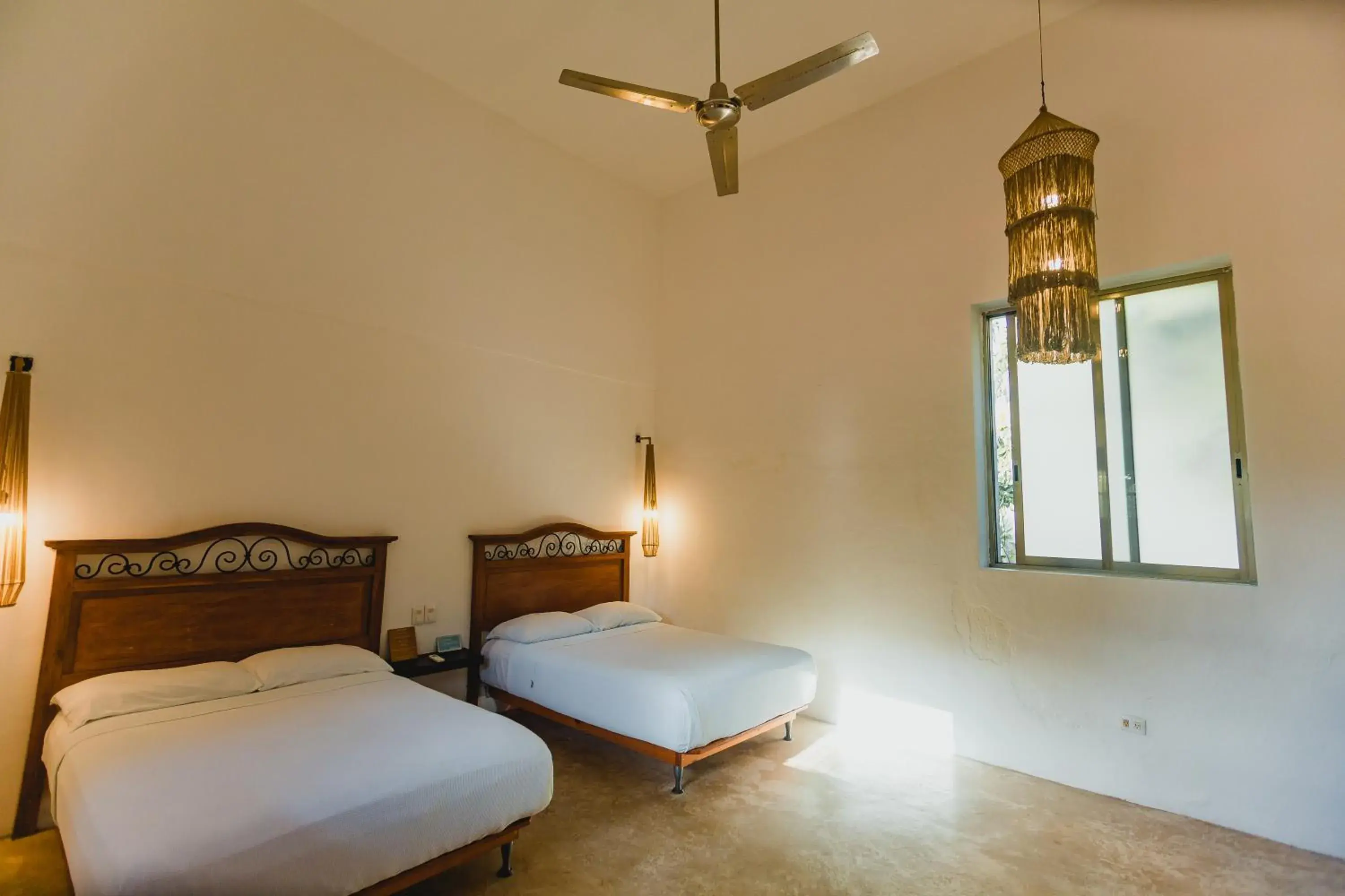 Deluxe Room with 2-Double Beds in Hacienda Sacnicte Deluxe Room with 2-Double Beds in Hacienda Sacnicte