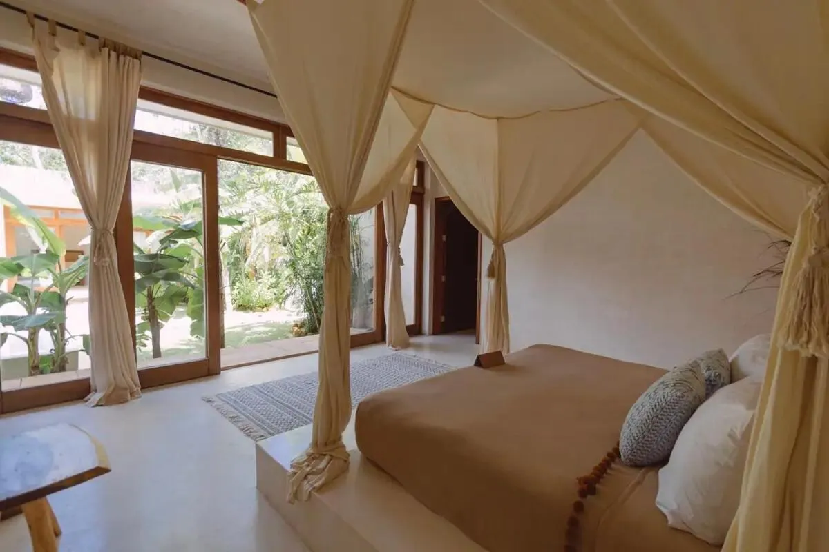 Bed in Villa Sanah