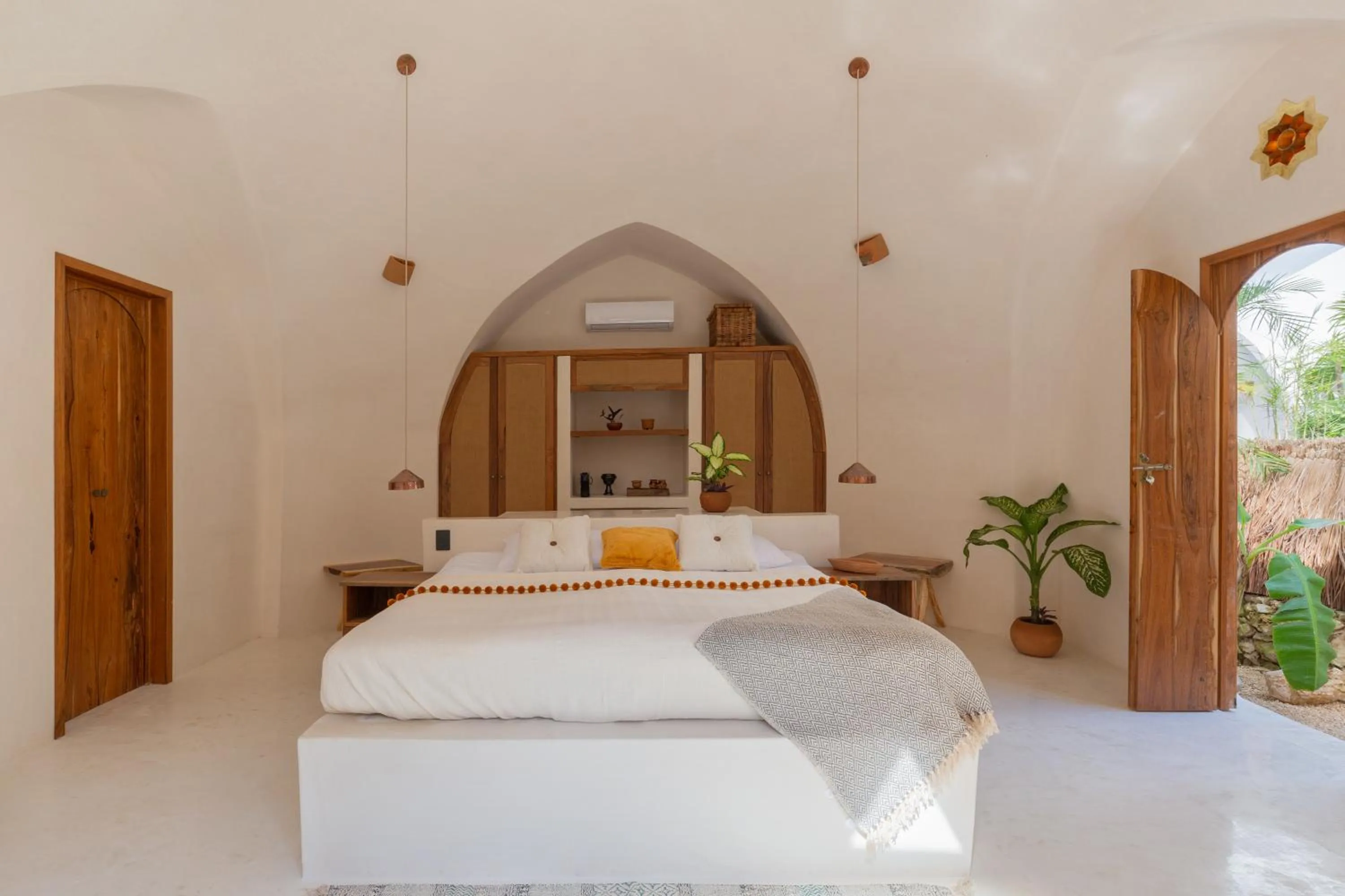 Bed in Villa Sanah