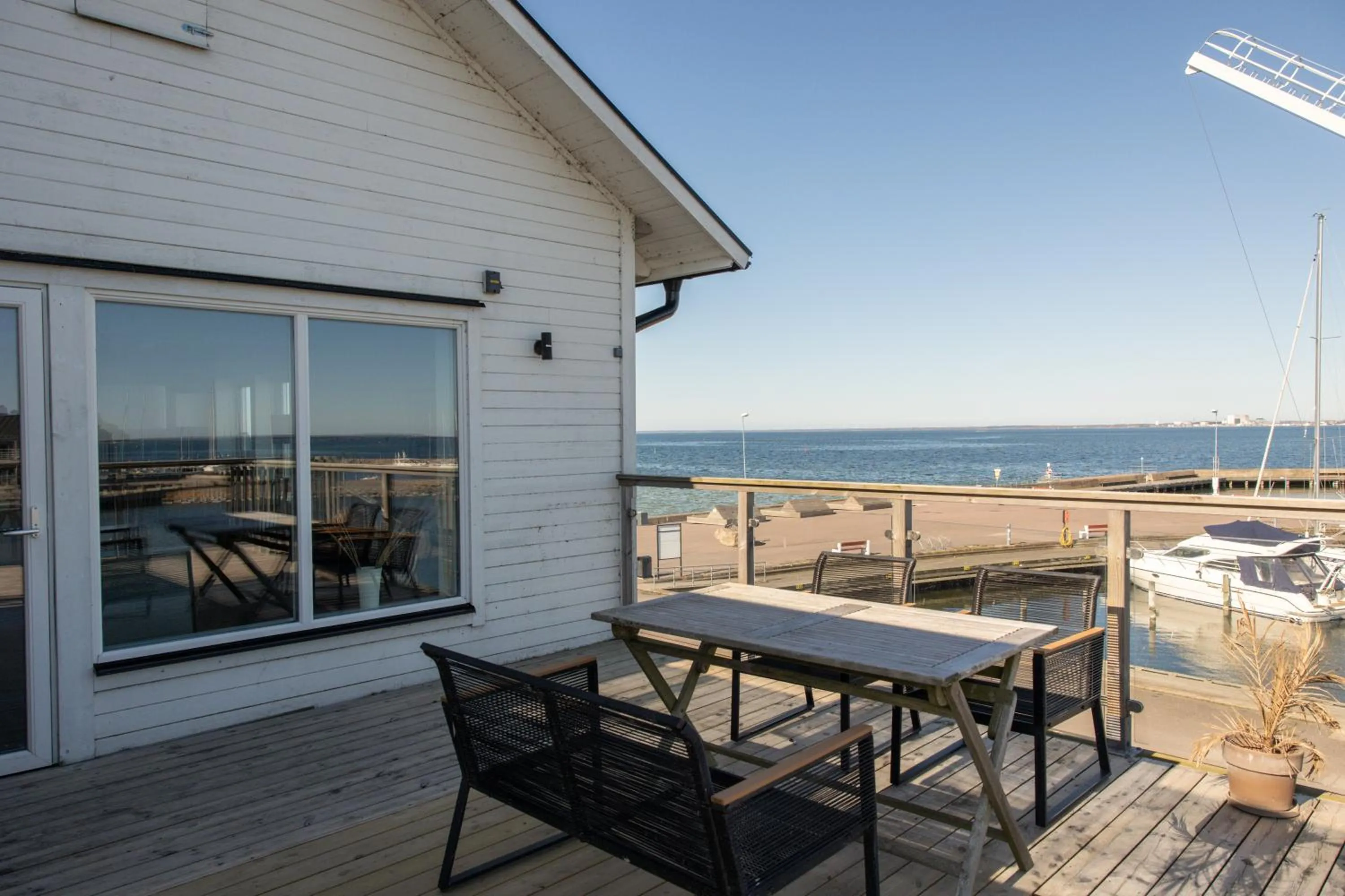 Balcony/Terrace in Hotell Hamnen