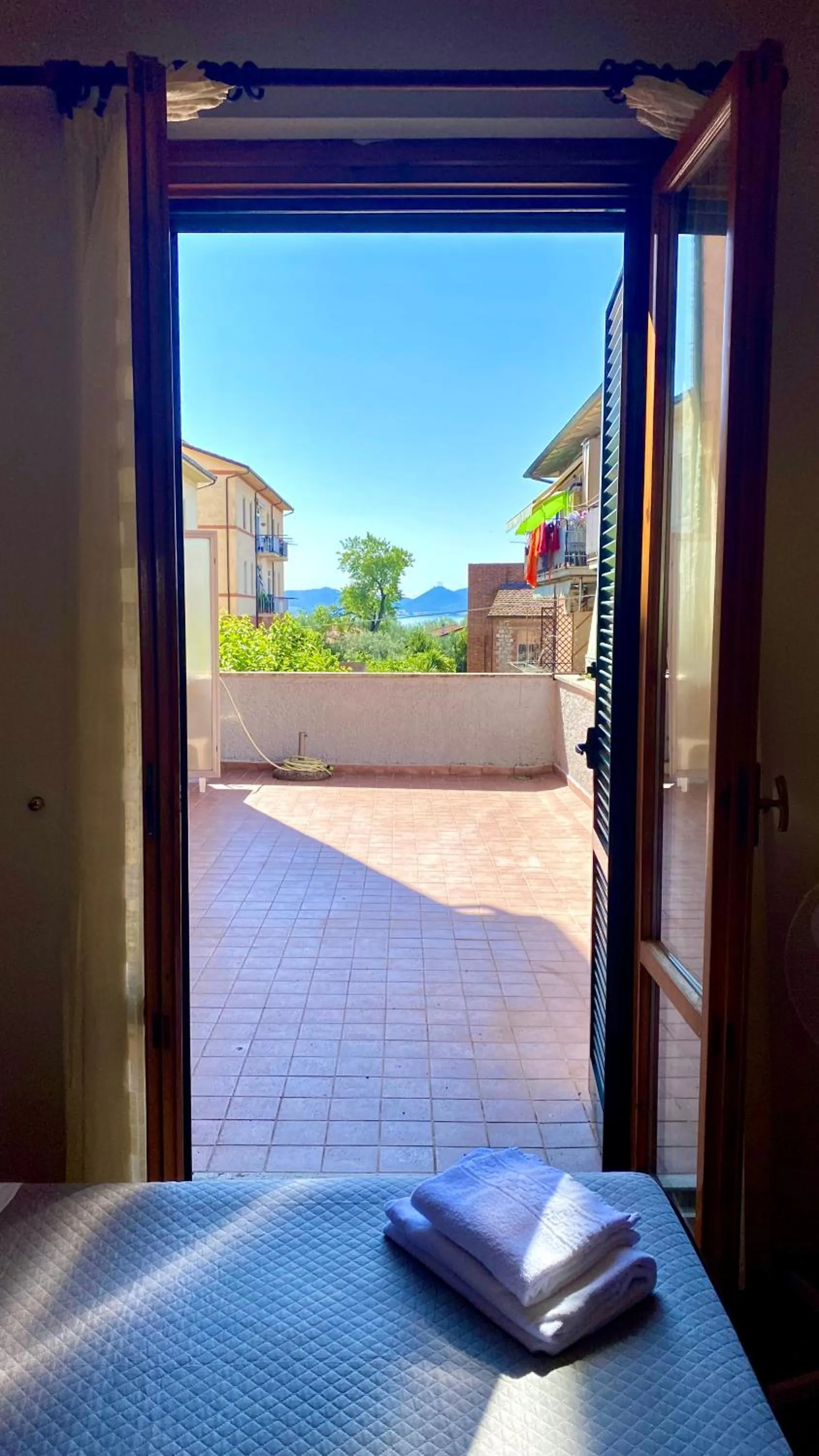 Balcony/Terrace in Umbria Green Central Rooms