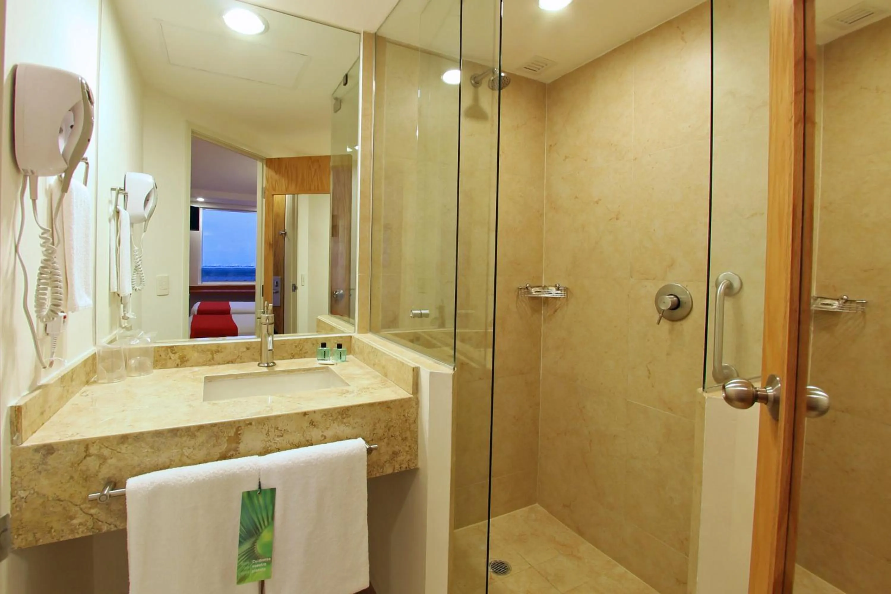 Bathroom in One Cancun Centro