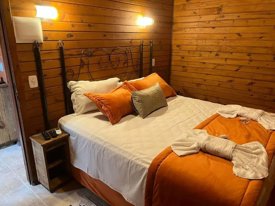 Bed in Hotel Cabanas Glamour