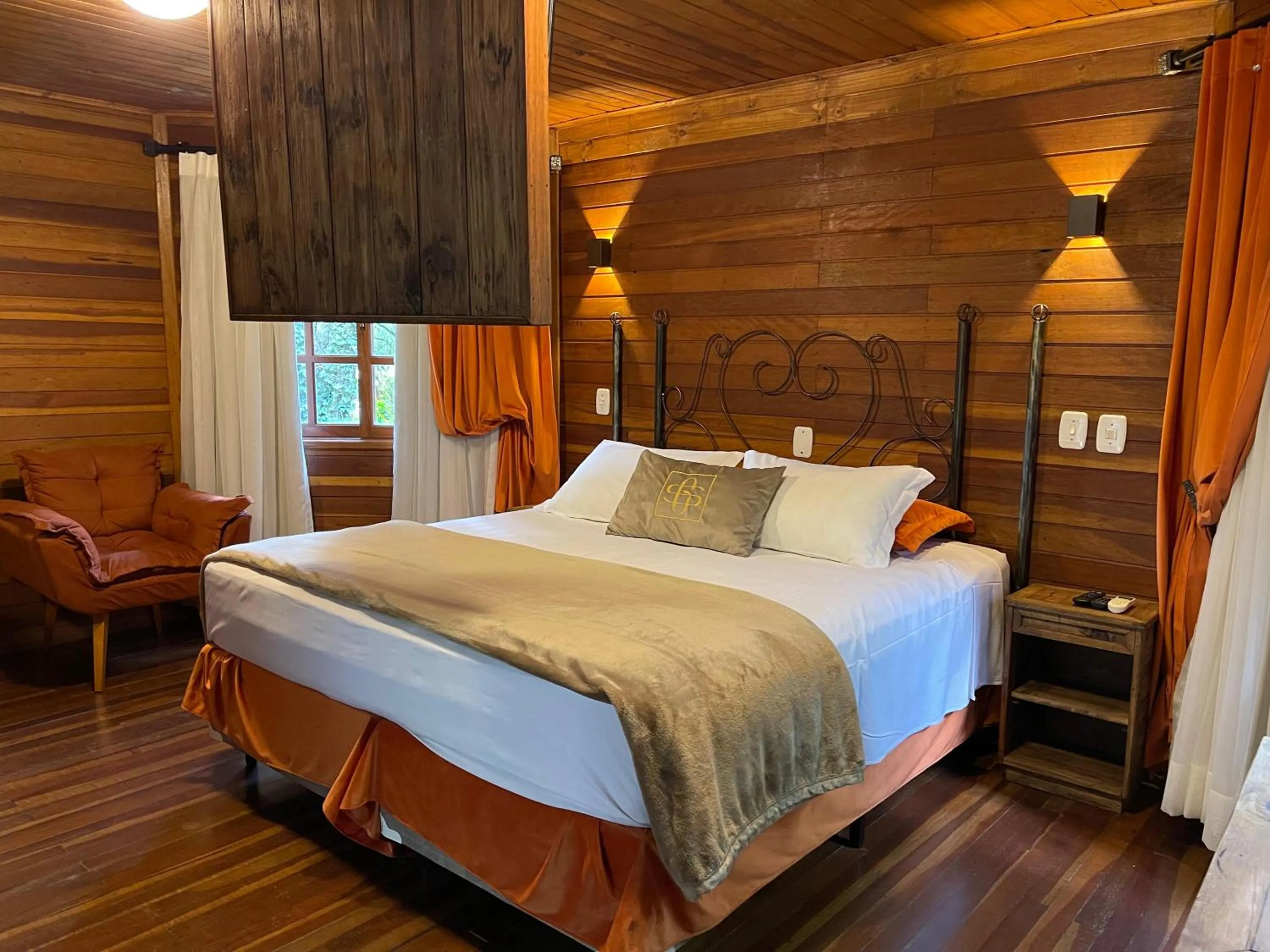 Bed in Hotel Cabanas Glamour