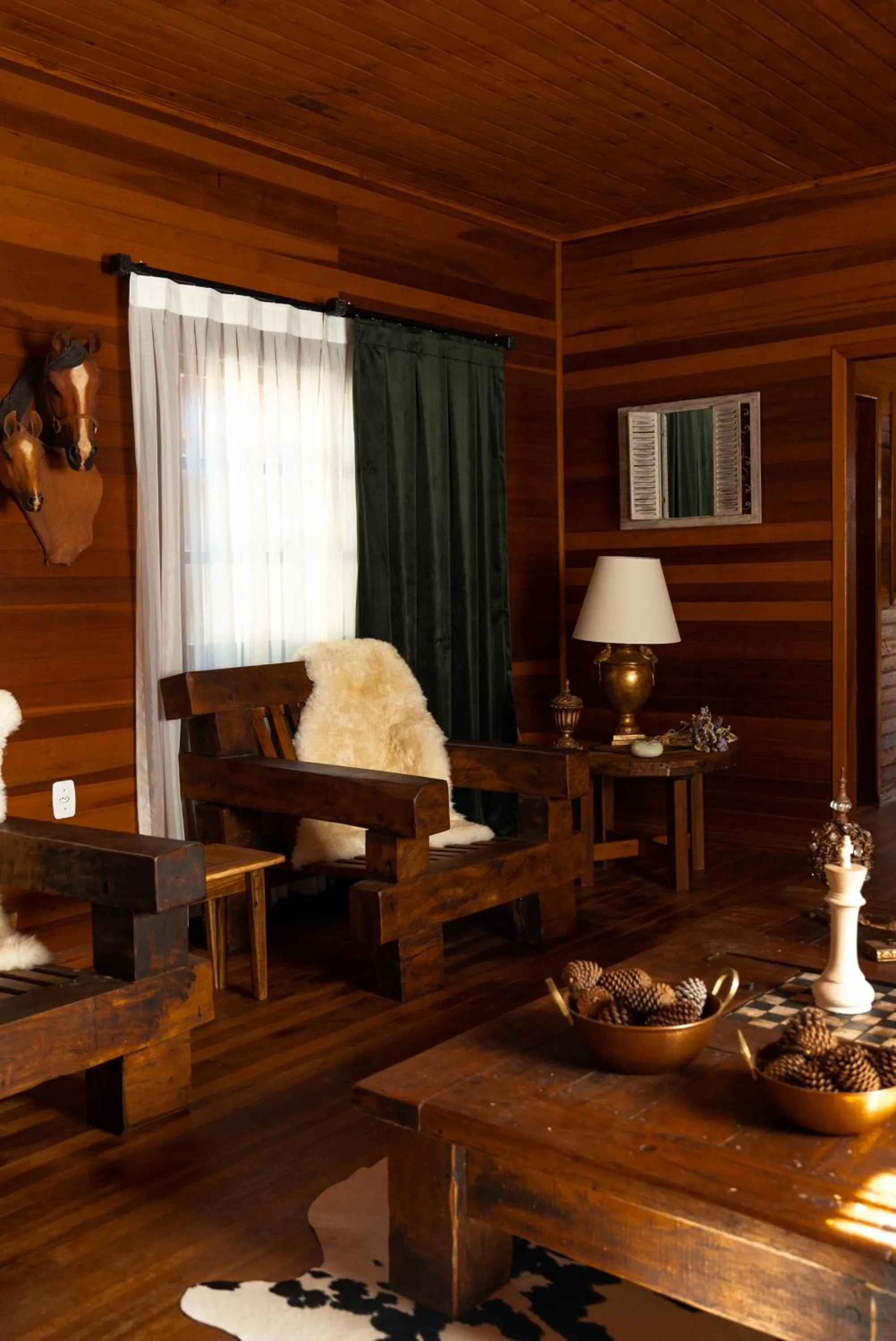 Communal lounge/ TV room in Hotel Cabanas Glamour