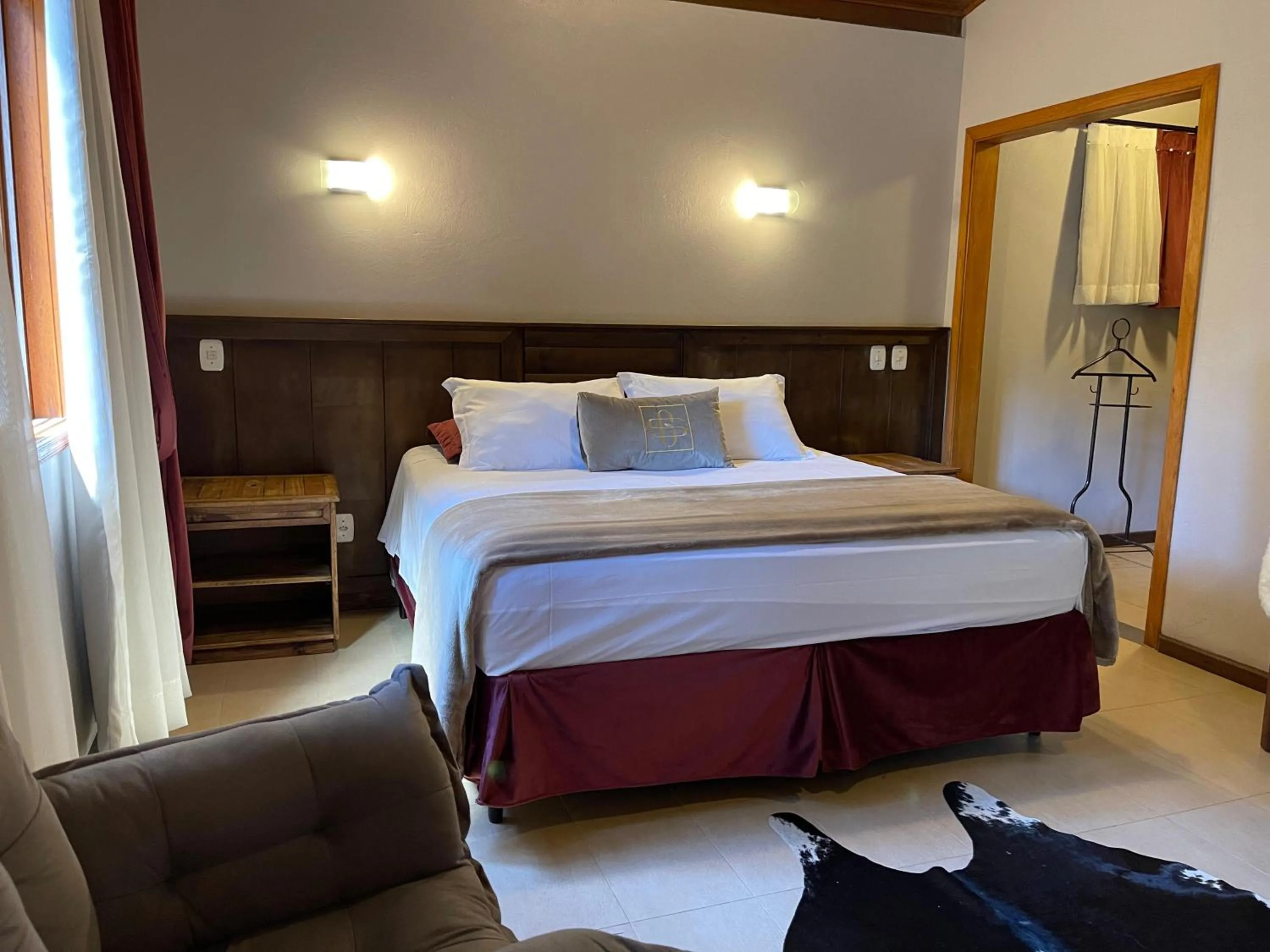 Bed in Hotel Cabanas Glamour