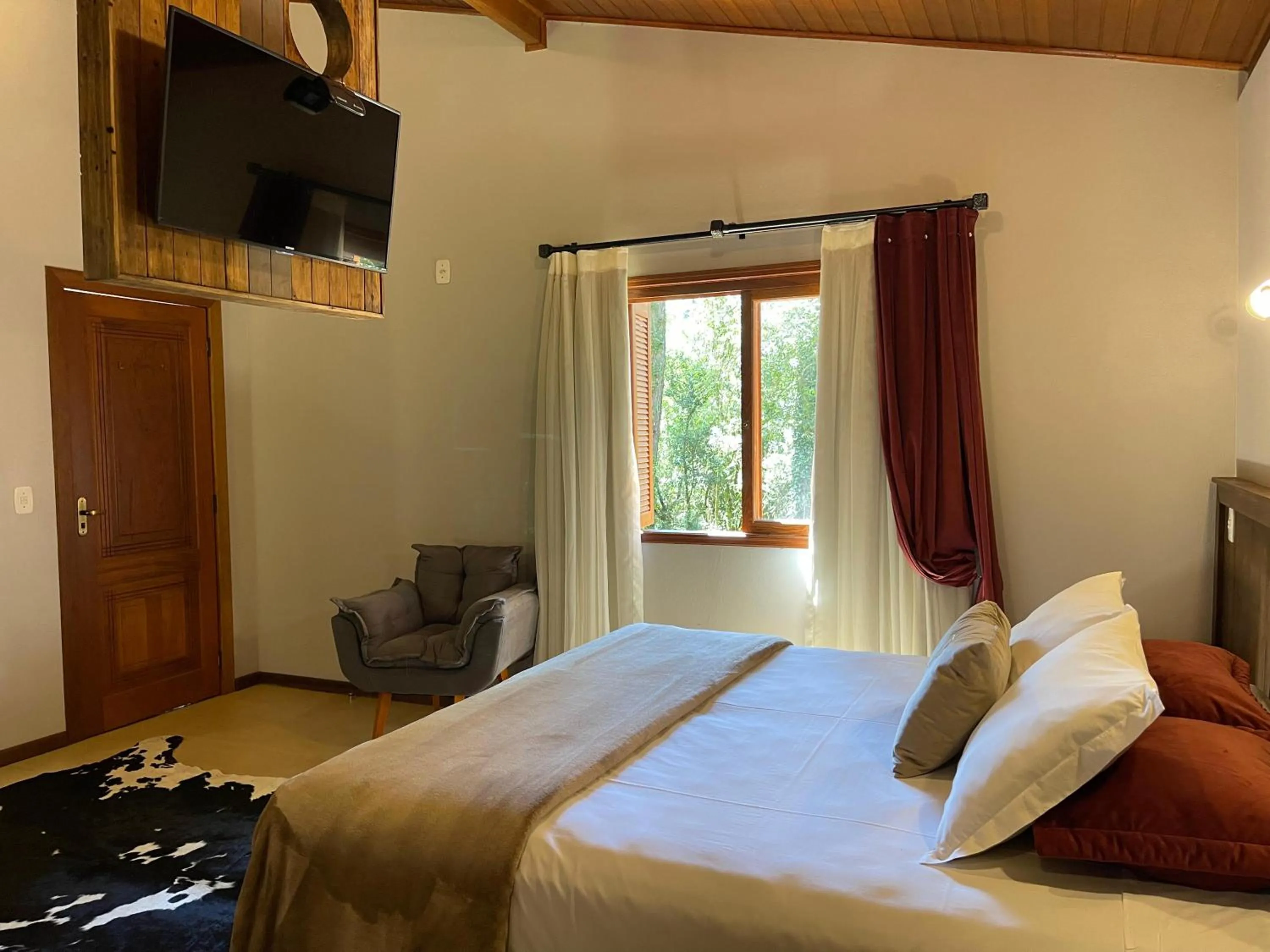 Bed in Hotel Cabanas Glamour