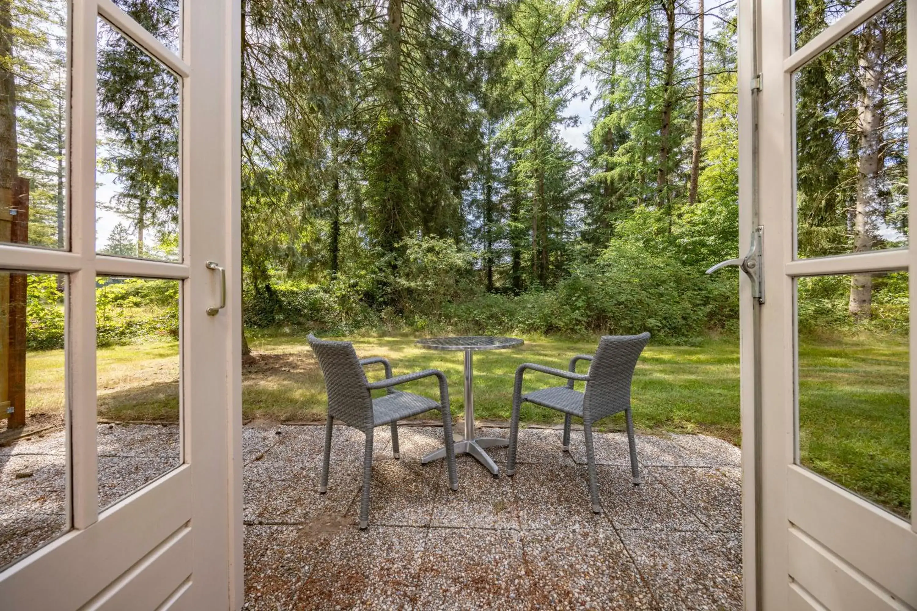 Balcony/Terrace in Fletcher Hotel Restaurant Victoria-Hoenderloo Balcony/Terrace in Fletcher Hotel Restaurant Victoria-Hoenderloo