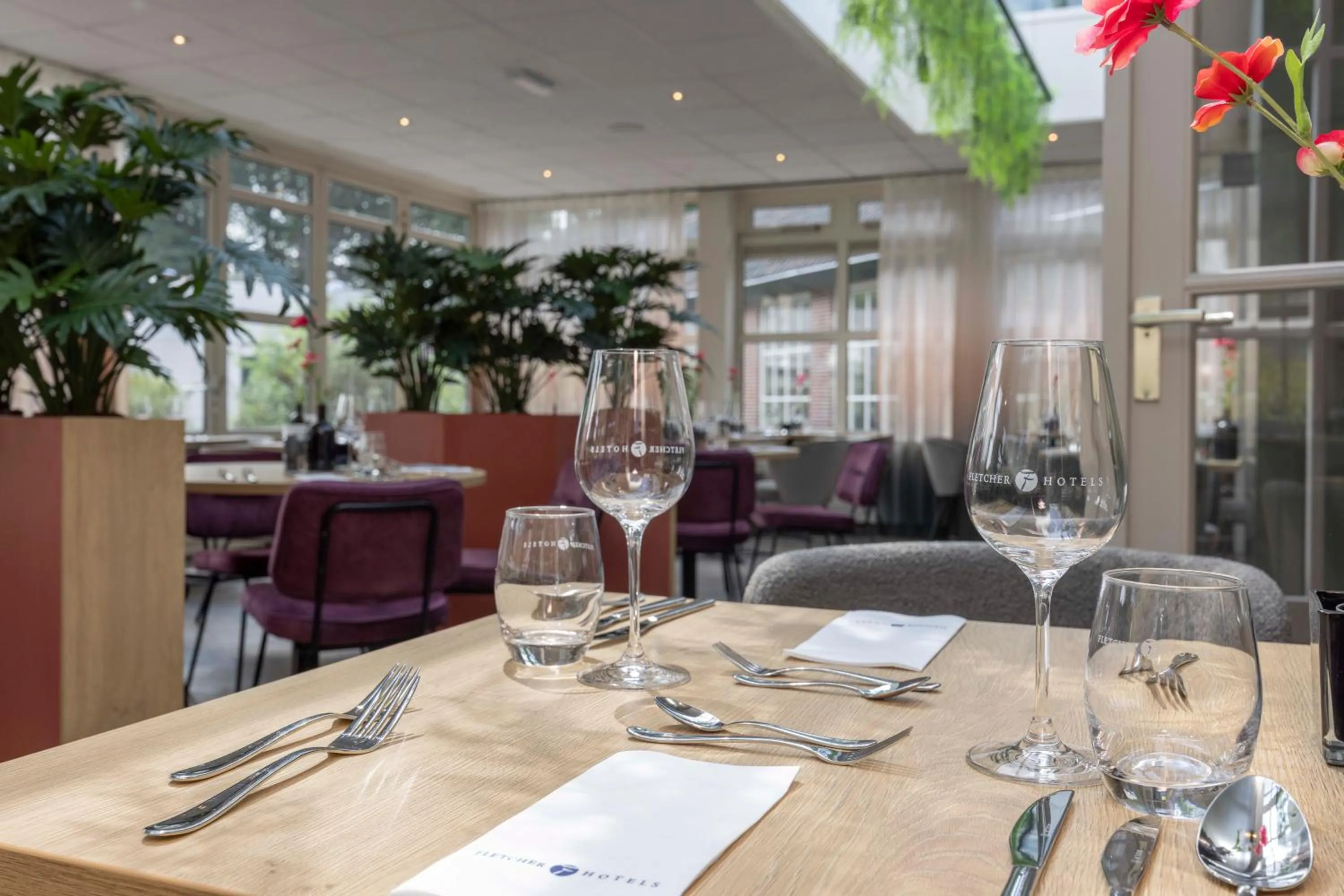 Food and drinks in Fletcher Hotel Restaurant Victoria-Hoenderloo