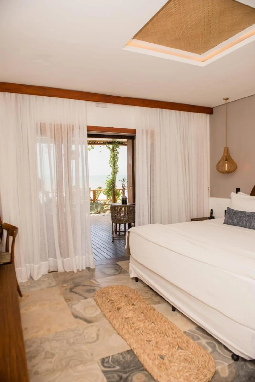 Bed in Carlore Hotel Taíba