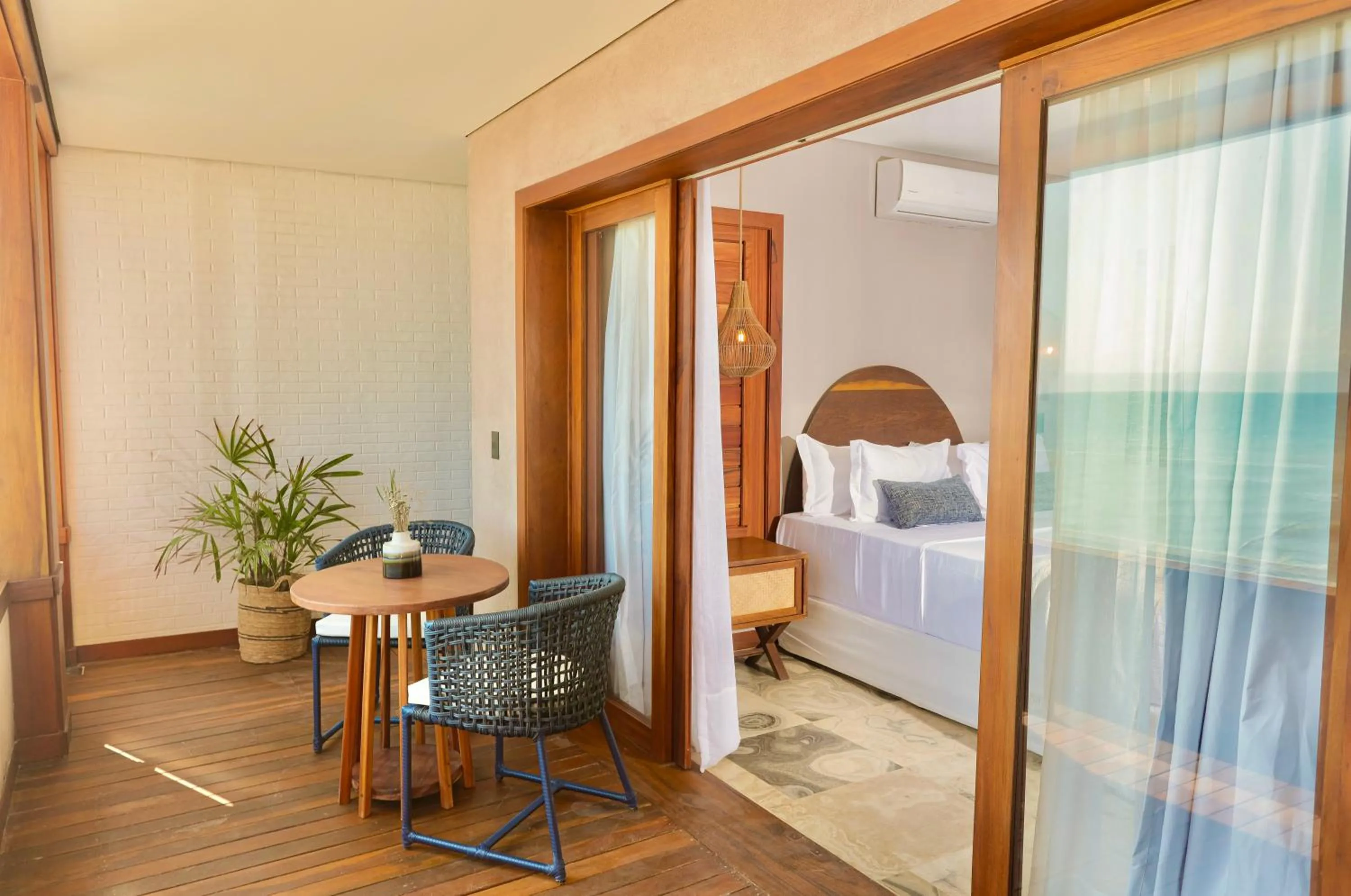 Bed in Carlore Hotel Taíba