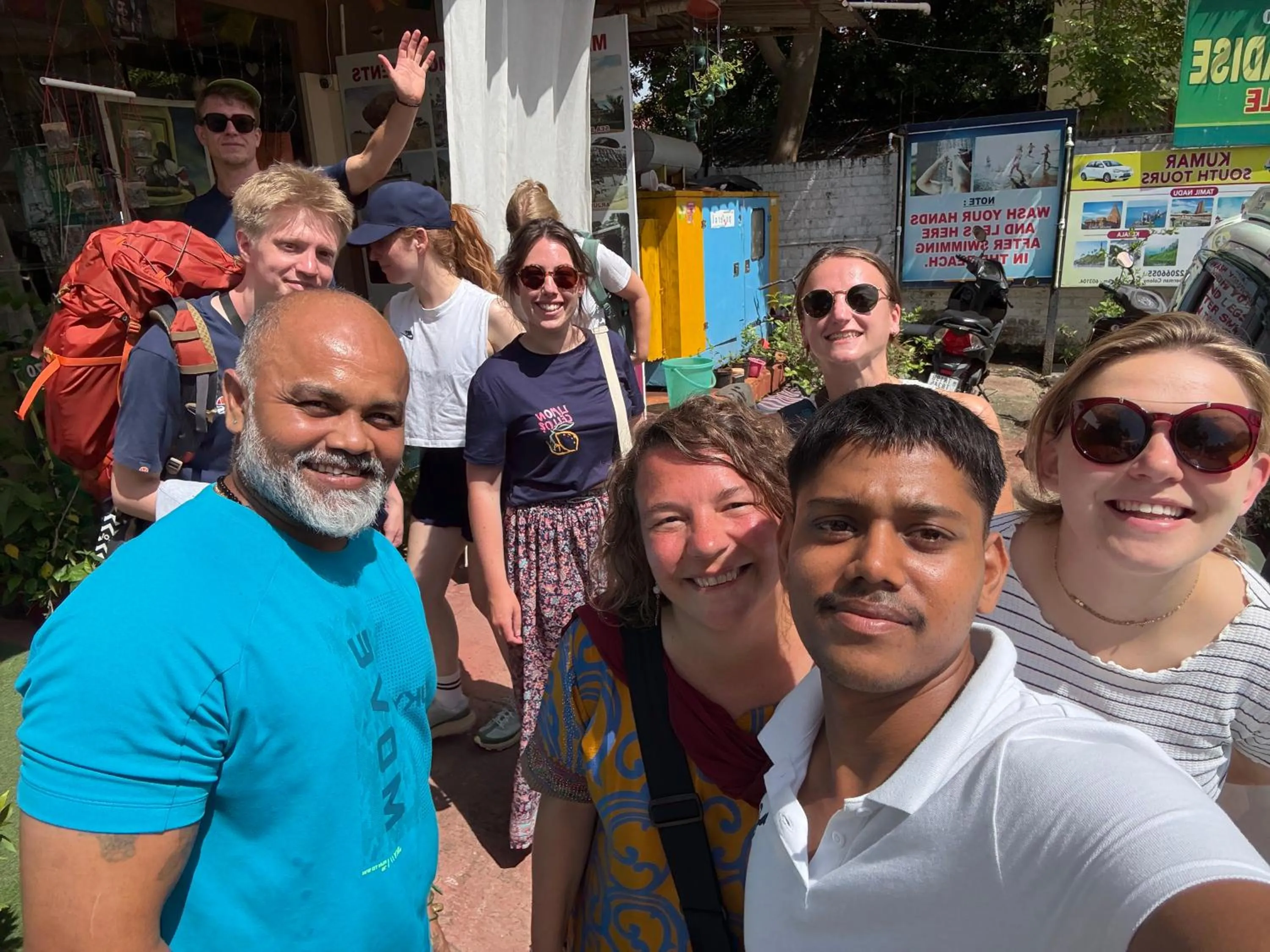 People in Sri Murugan Beach Paradise Hotel