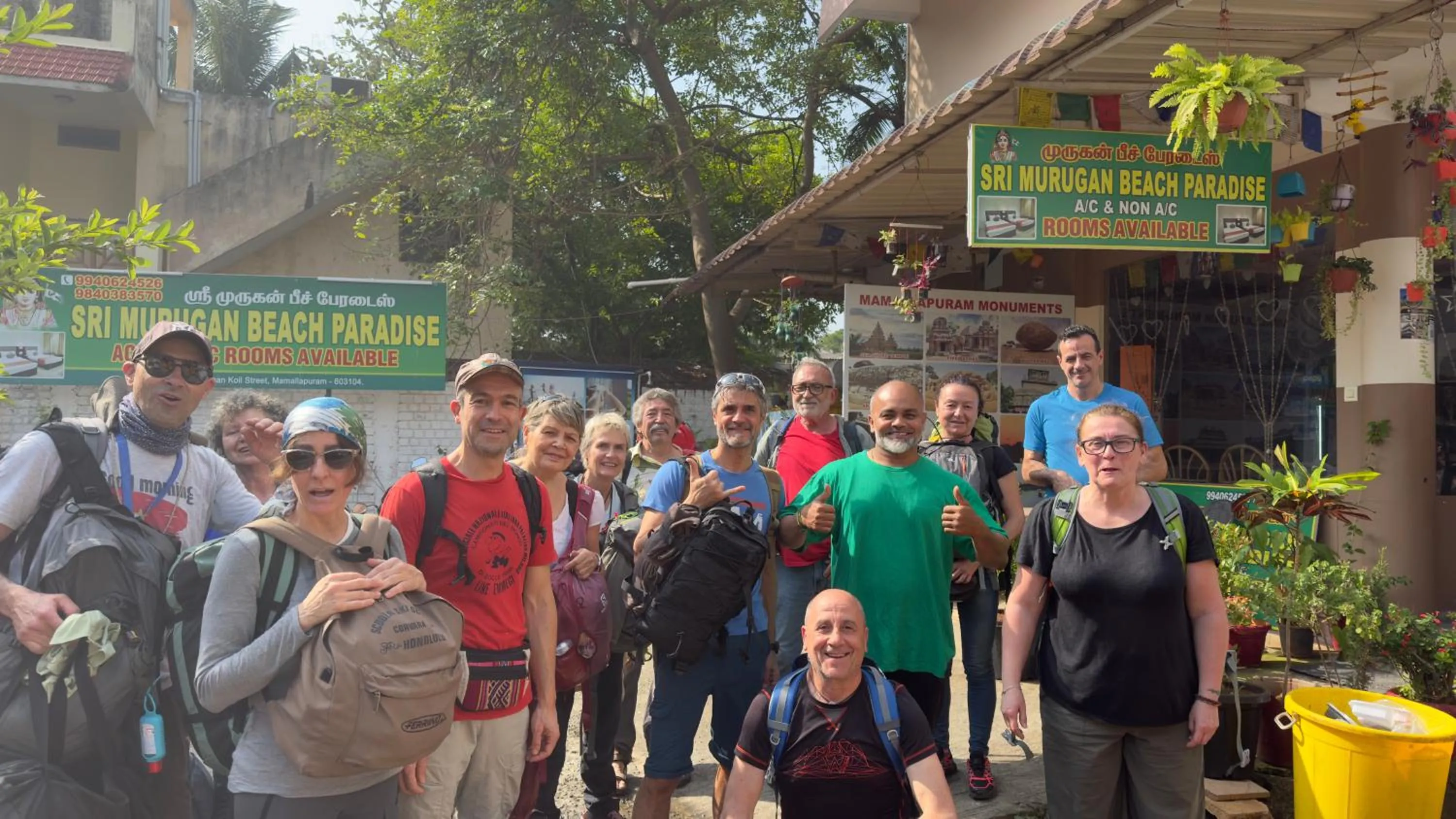 People in Sri Murugan Beach Paradise Hotel