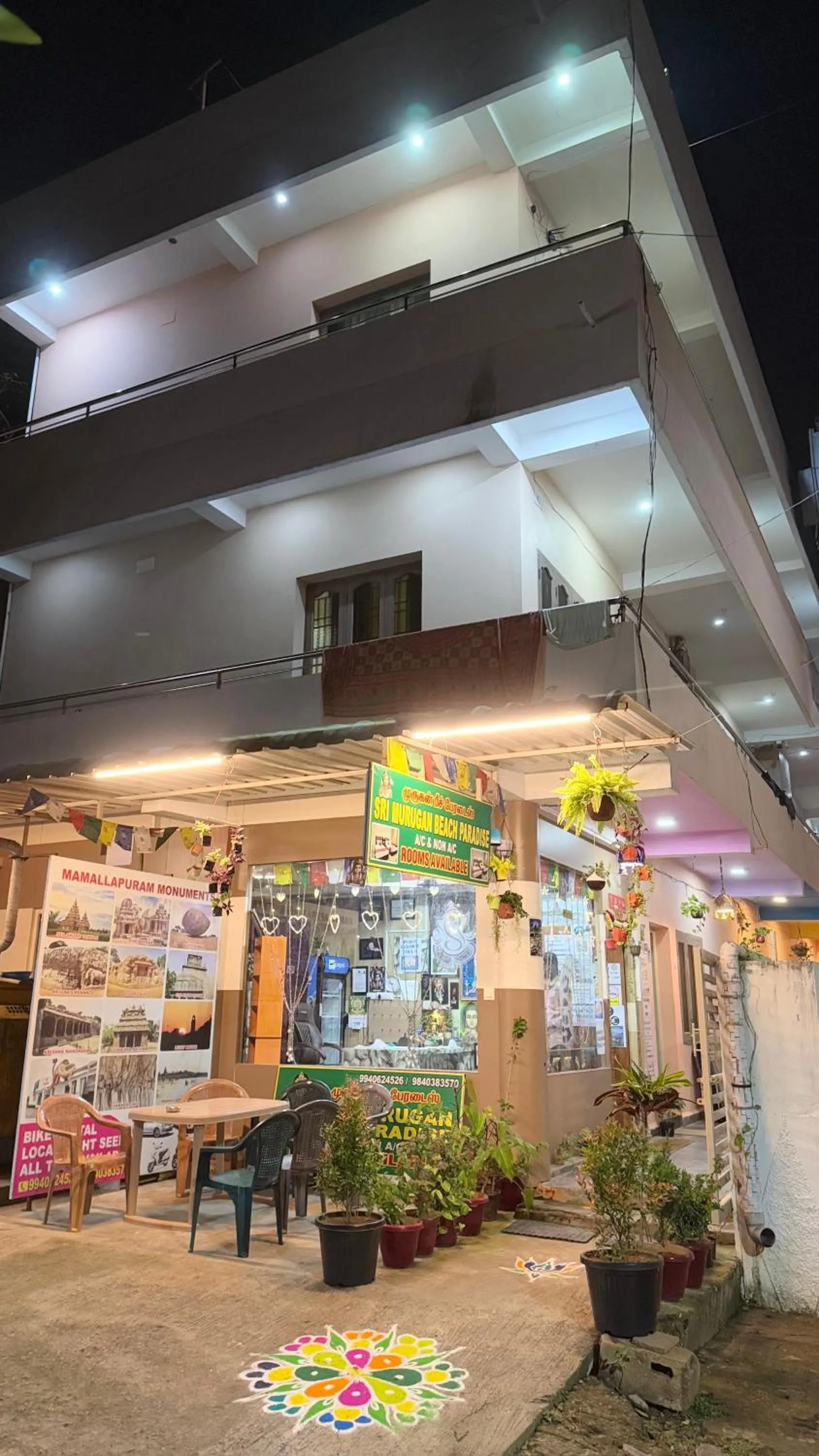 Property building in Sri Murugan Beach Paradise Hotel