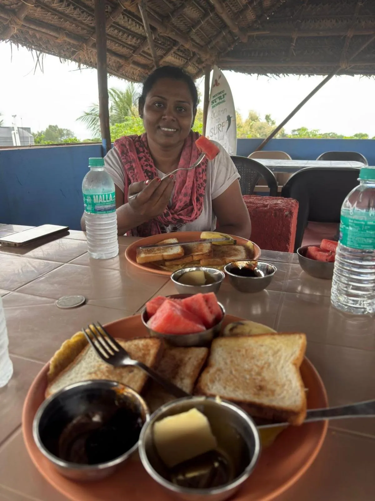 Food in Sri Murugan Beach Paradise Hotel