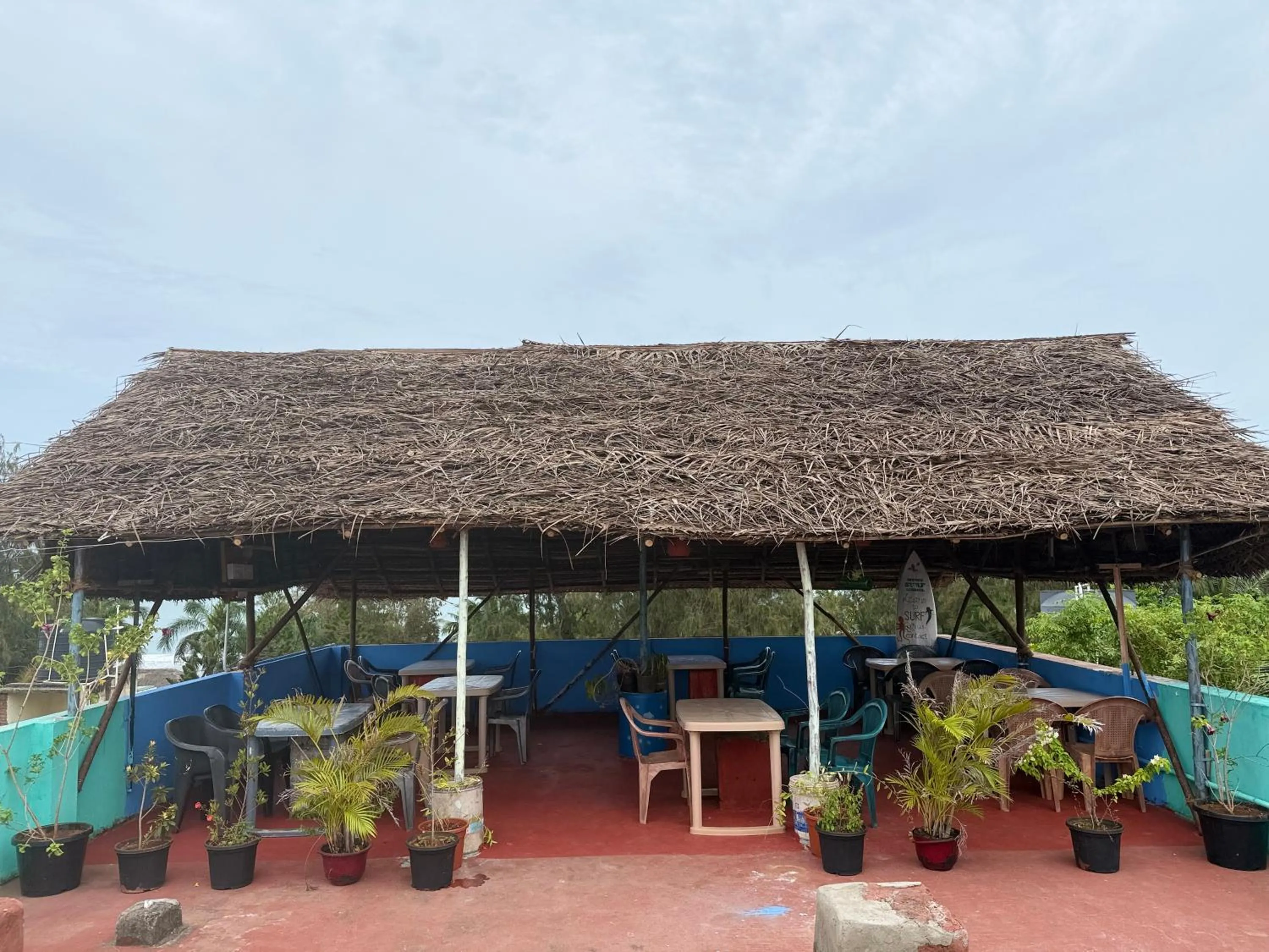 Patio in Sri Murugan Beach Paradise Hotel