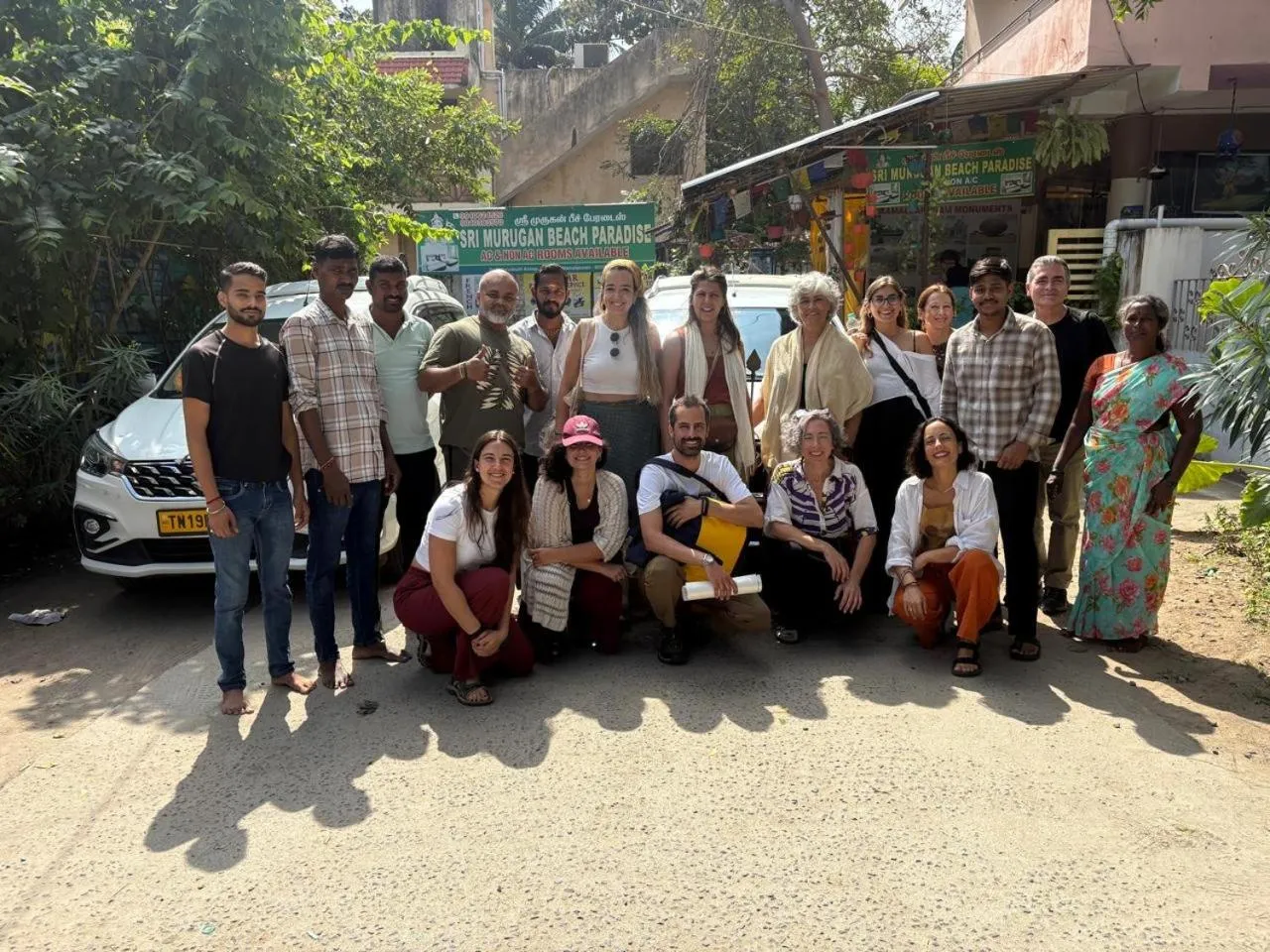 People in Sri Murugan Beach Paradise Hotel