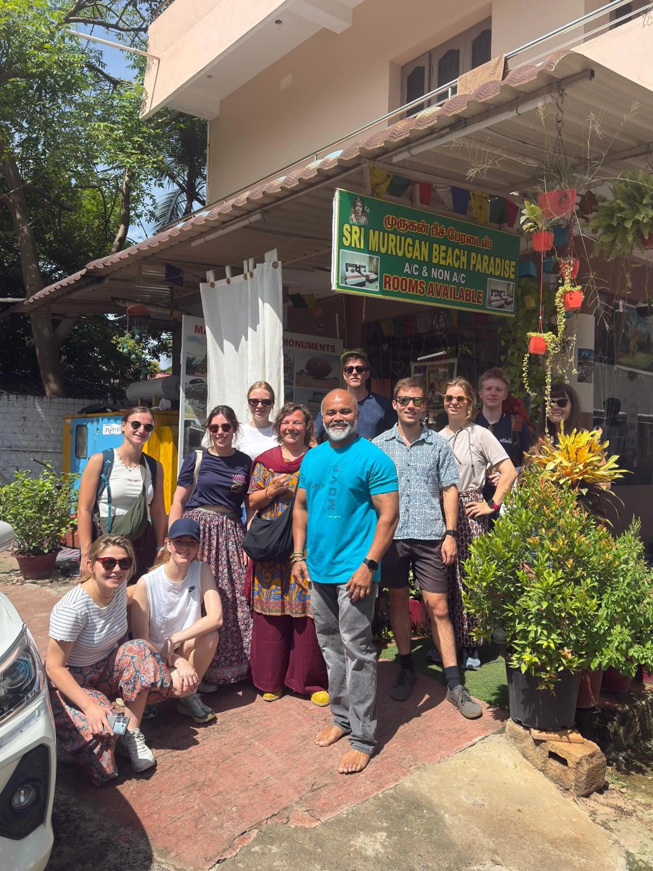 People in Sri Murugan Beach Paradise Hotel