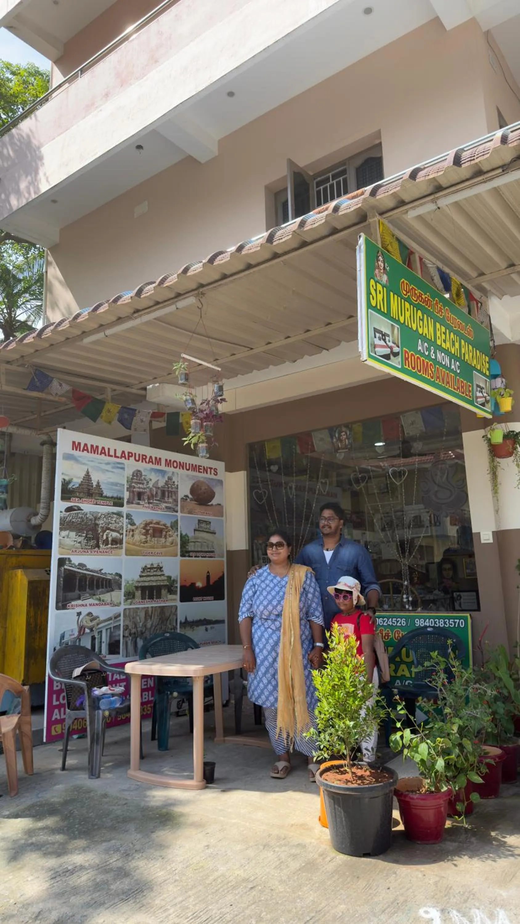 People in Sri Murugan Beach Paradise Hotel