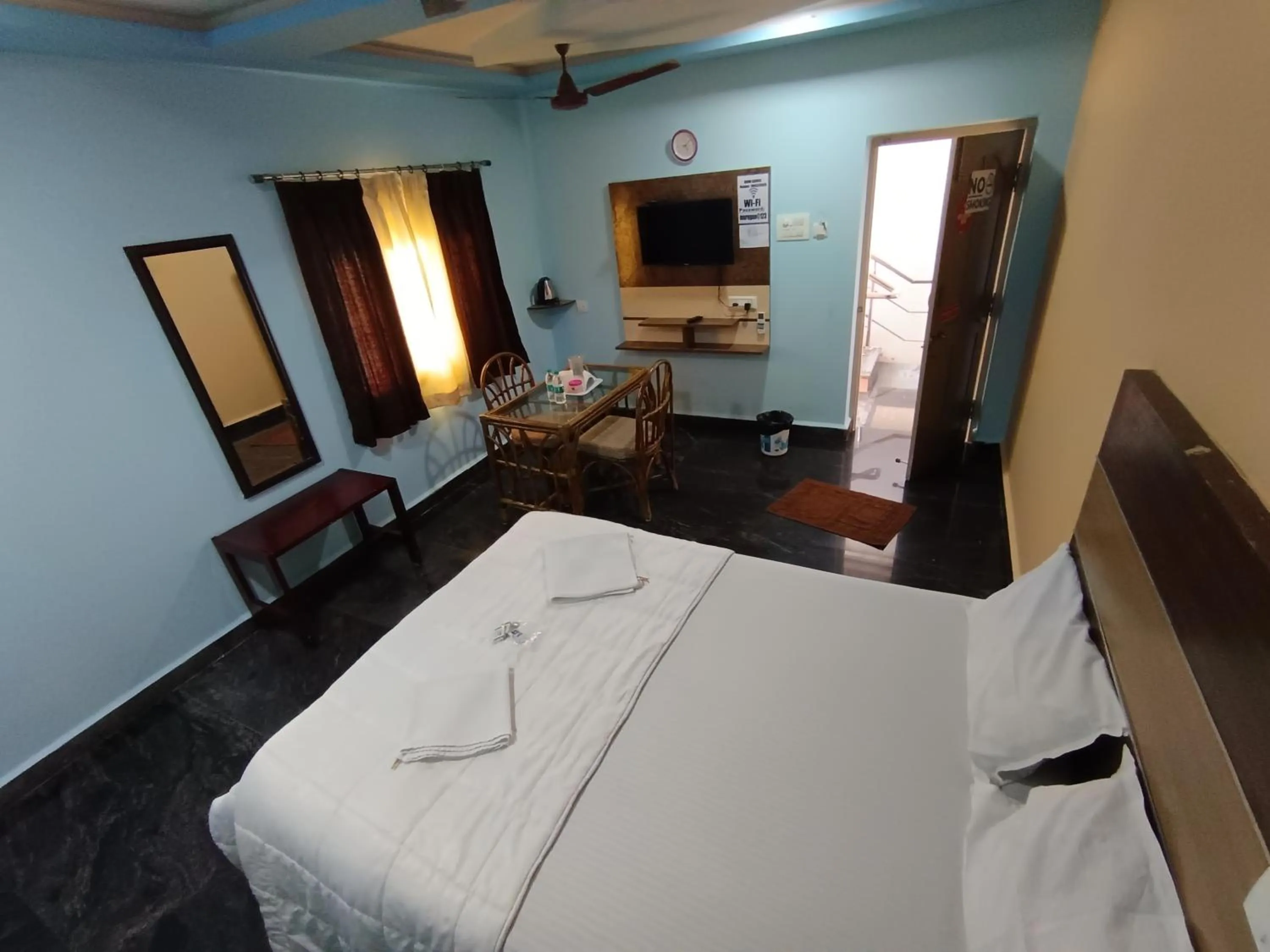 Photo of the whole room, Bed in Sri Murugan Beach Paradise Hotel