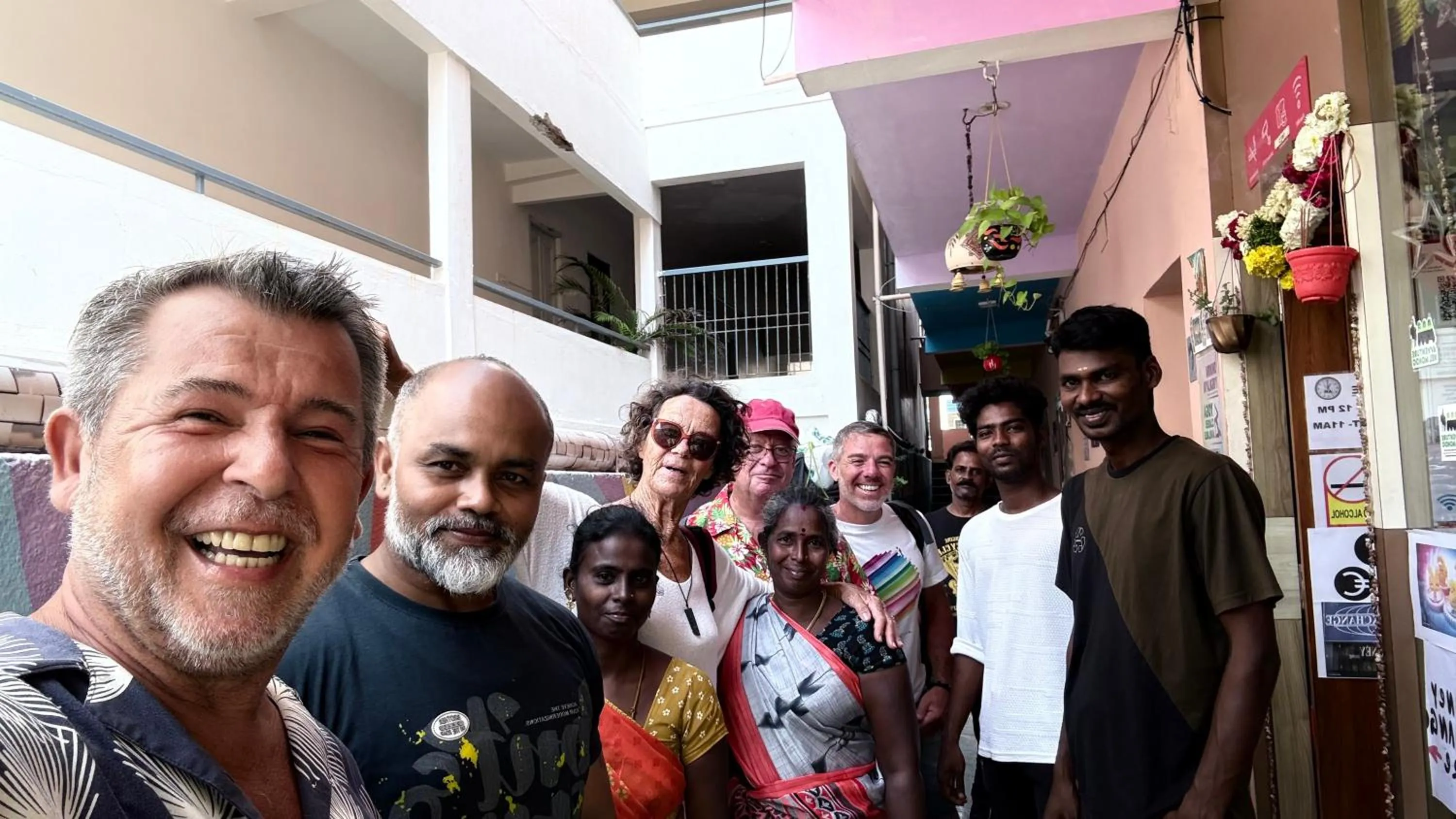 People in Sri Murugan Beach Paradise Hotel