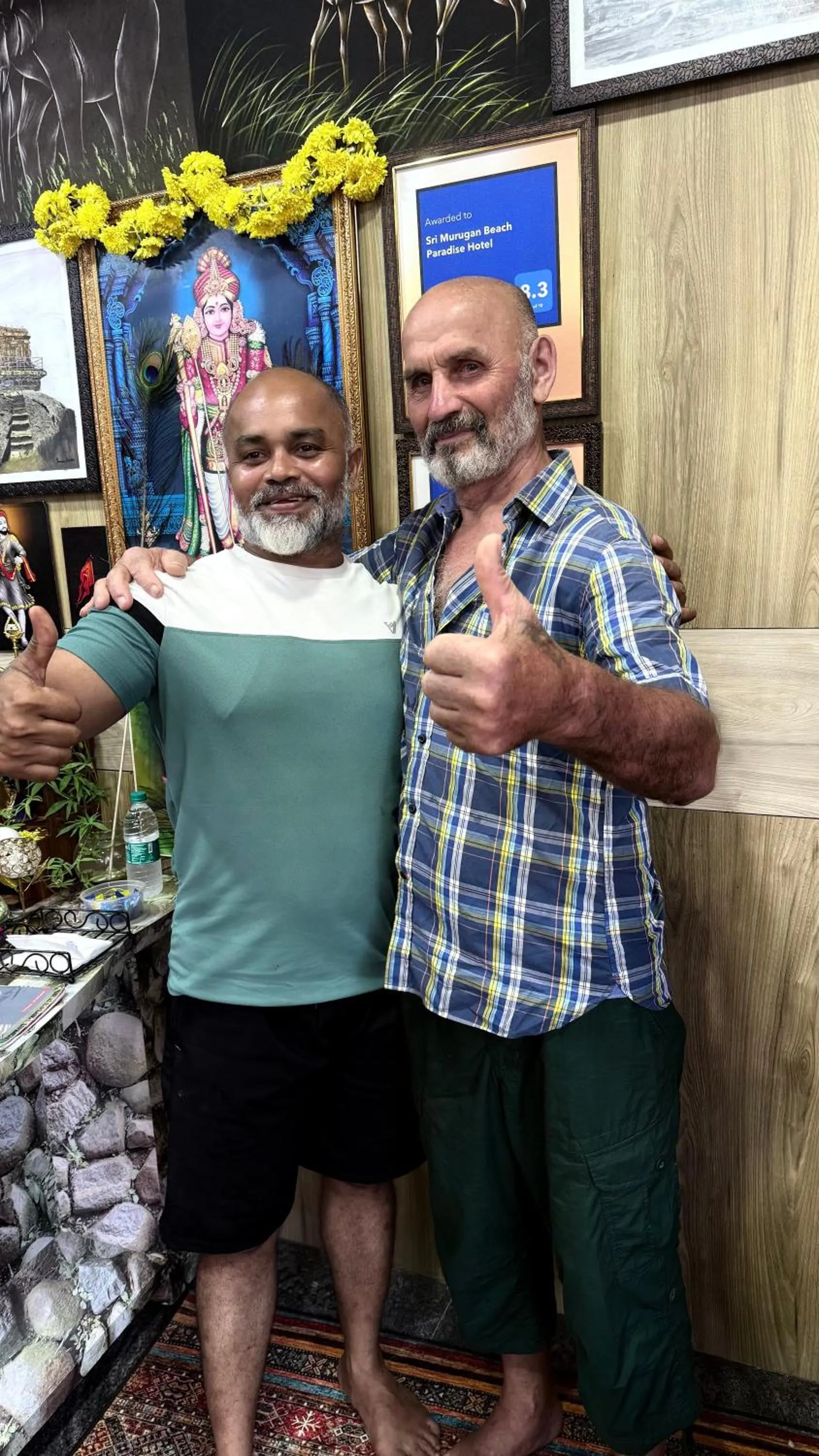 People in Sri Murugan Beach Paradise Hotel