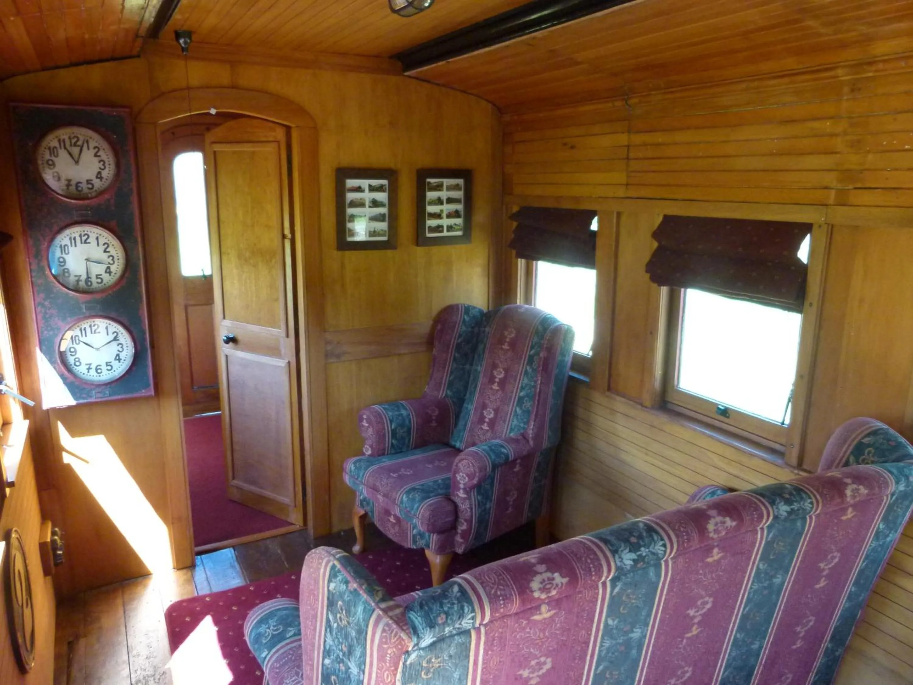 Living room in Wacky Stays - unique farm-stay glamping rentals, FREE animal feeding tours