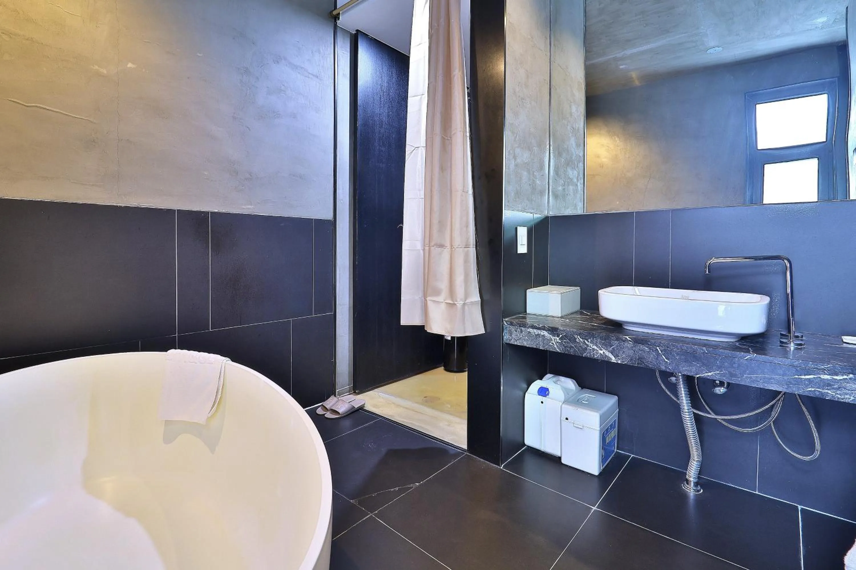 Bathroom in js 부티크 호텔 동탄