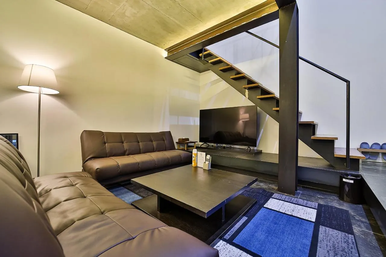 Living room in js 부티크 호텔 동탄