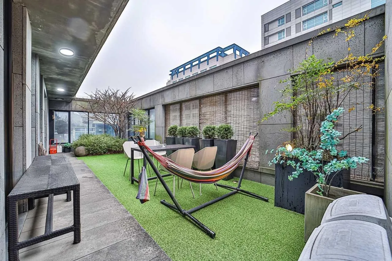 Balcony/Terrace in js 부티크 호텔 동탄