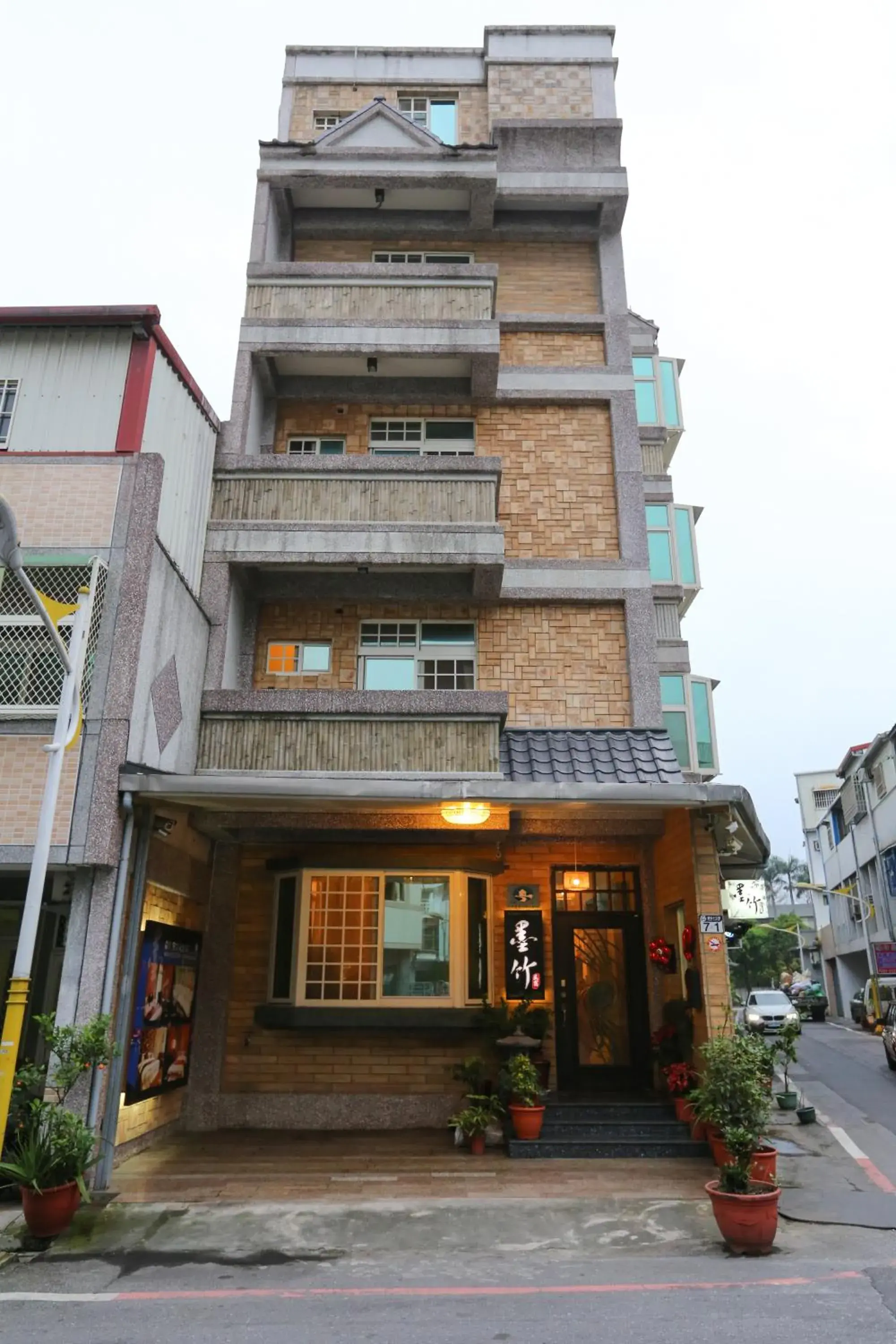Facade/entrance in Mozhu B&B Facade/entrance in Mozhu B&B