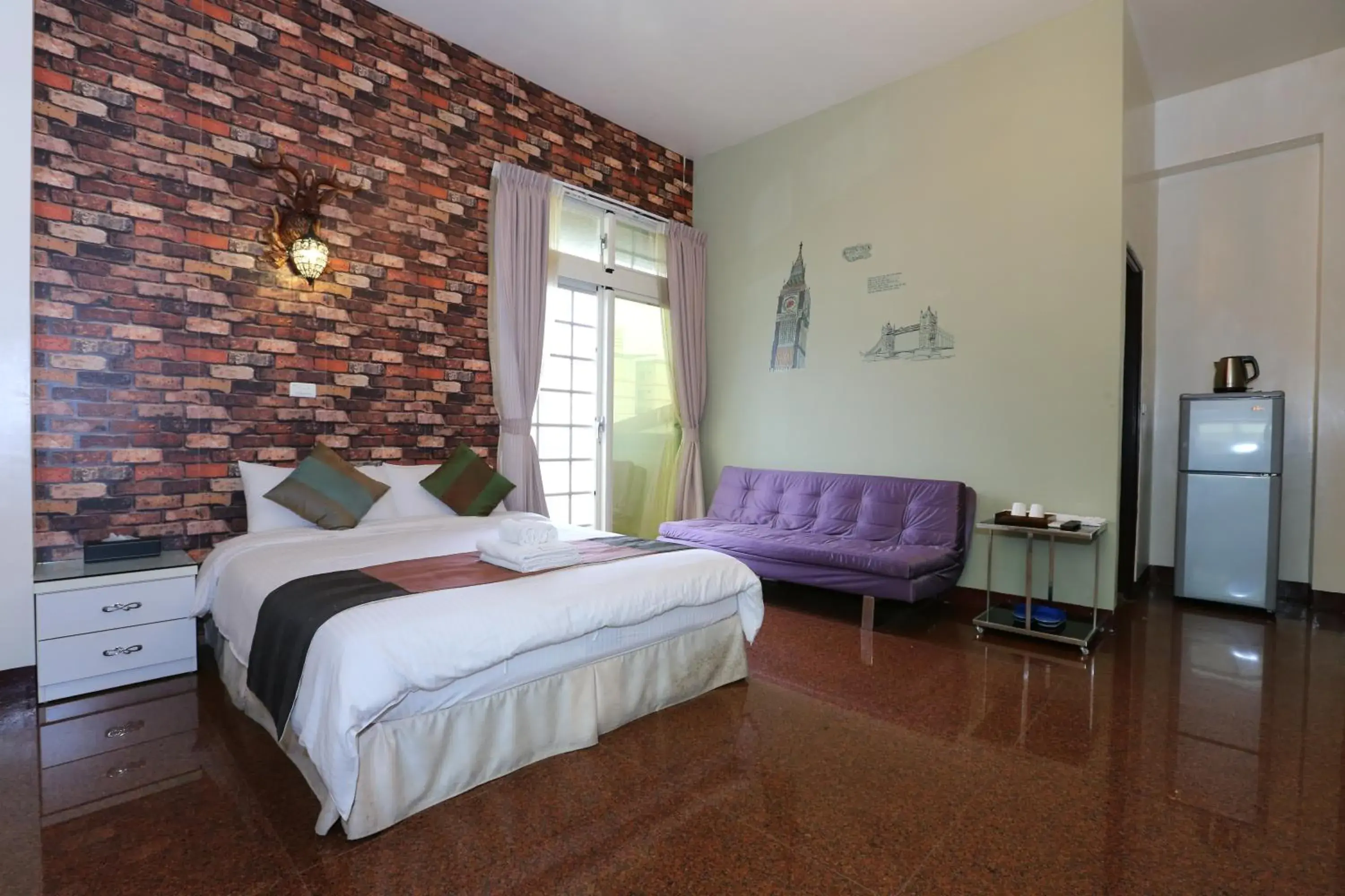 Photo of the whole room, Bed in Mozhu B&B Photo of the whole room, Bed in Mozhu B&B