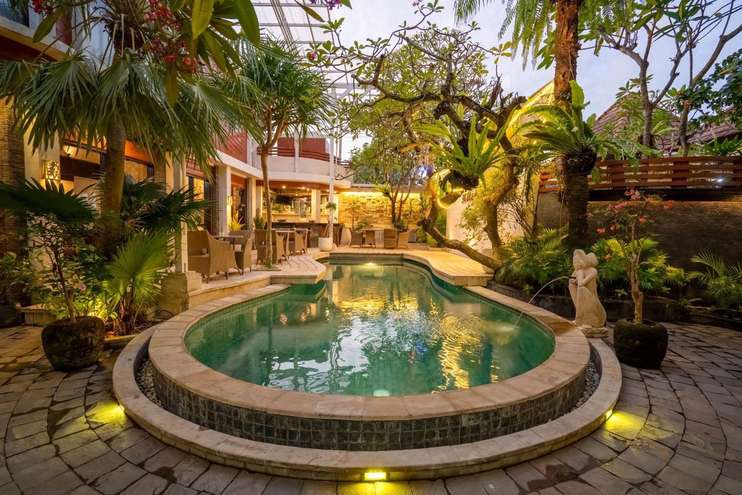 Property building in The Bali Dream Suite Villa Seminyak