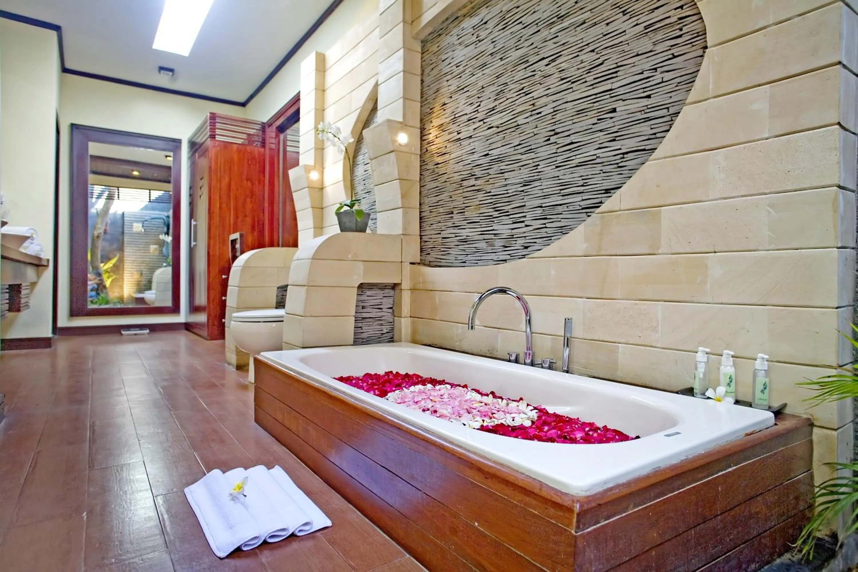Bathroom in The Bali Dream Suite Villa Seminyak