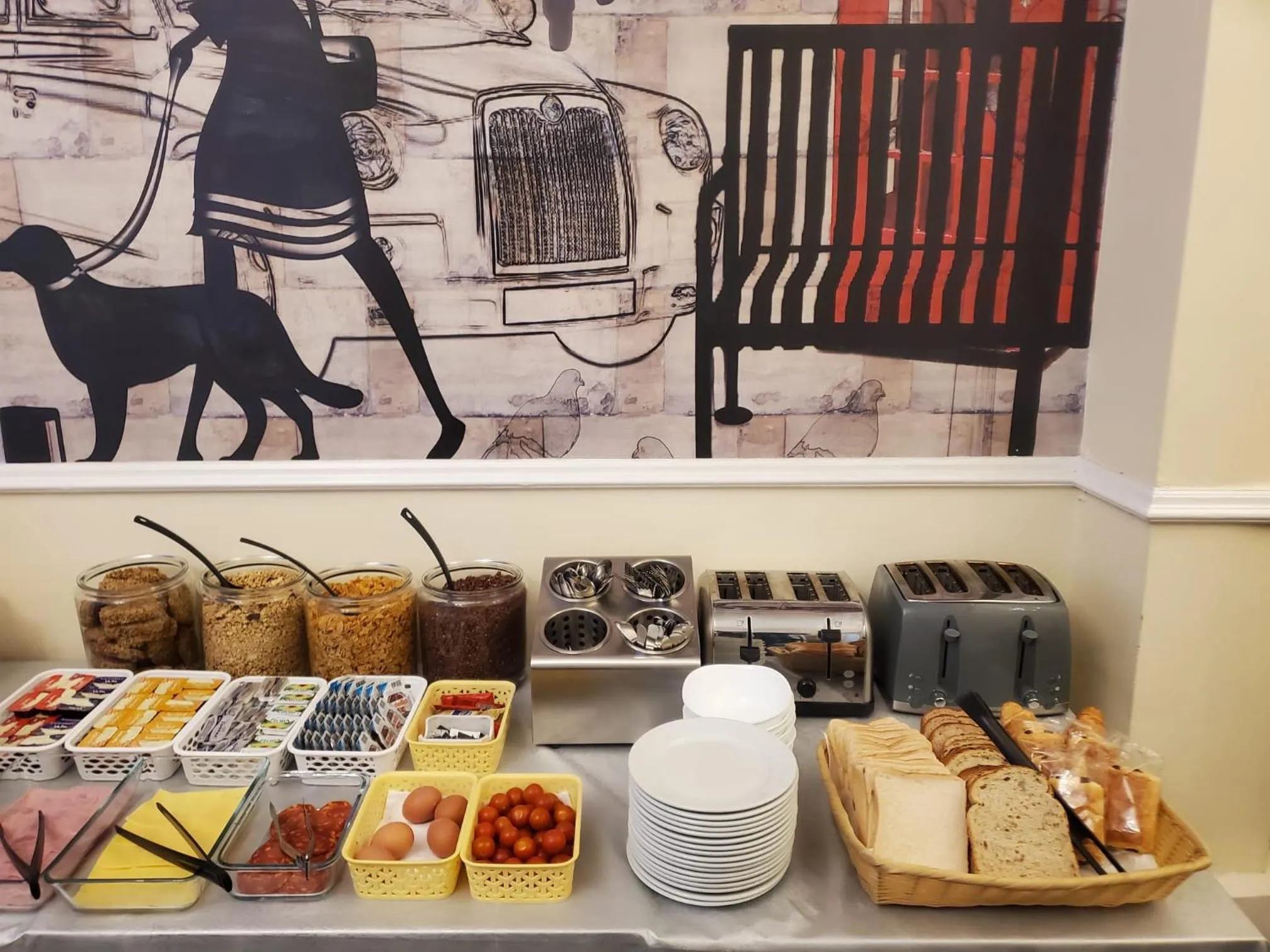 Breakfast in Chelsea House Hotel - B&B