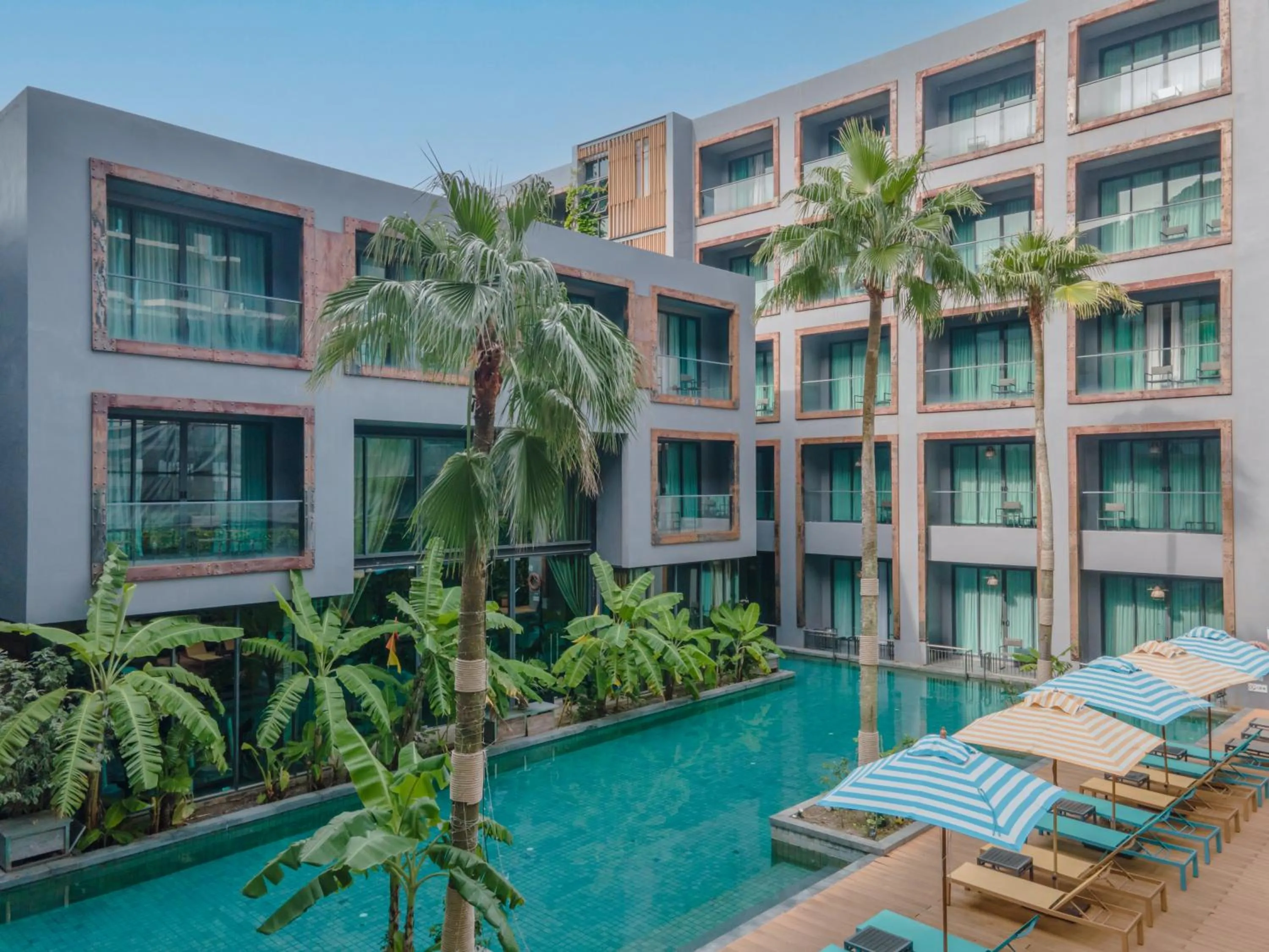 Property building in Sugar Marina Hotel-SURF-Kata Beach