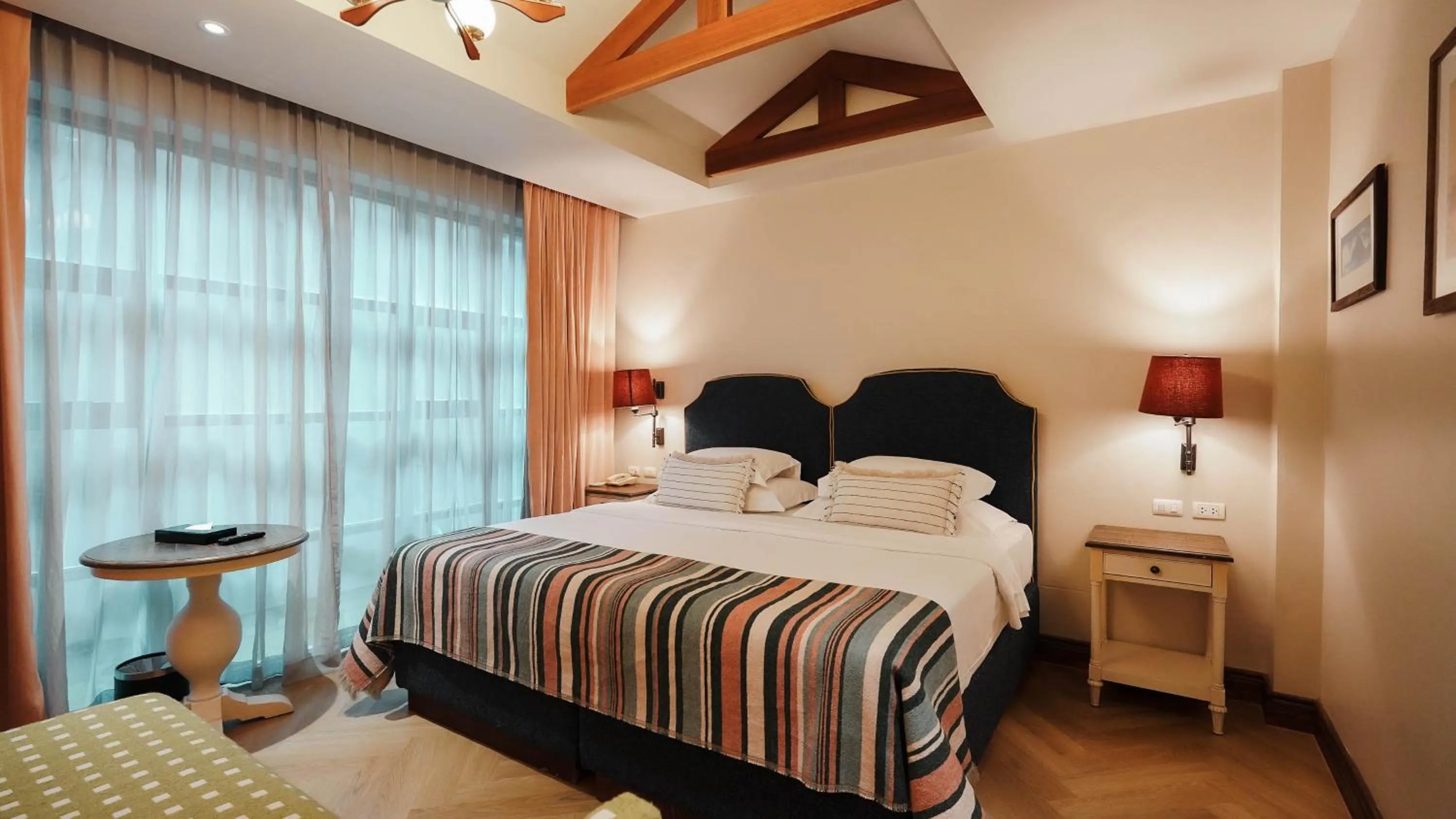 Bed in Sugar Marina Hotel-SURF-Kata Beach