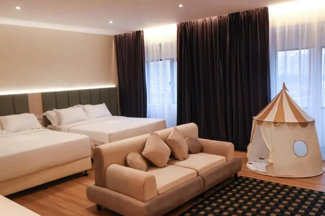 Bed in Crystal Crown Hotel Kuala Lumpur Bed in Crystal Crown Hotel Kuala Lumpur