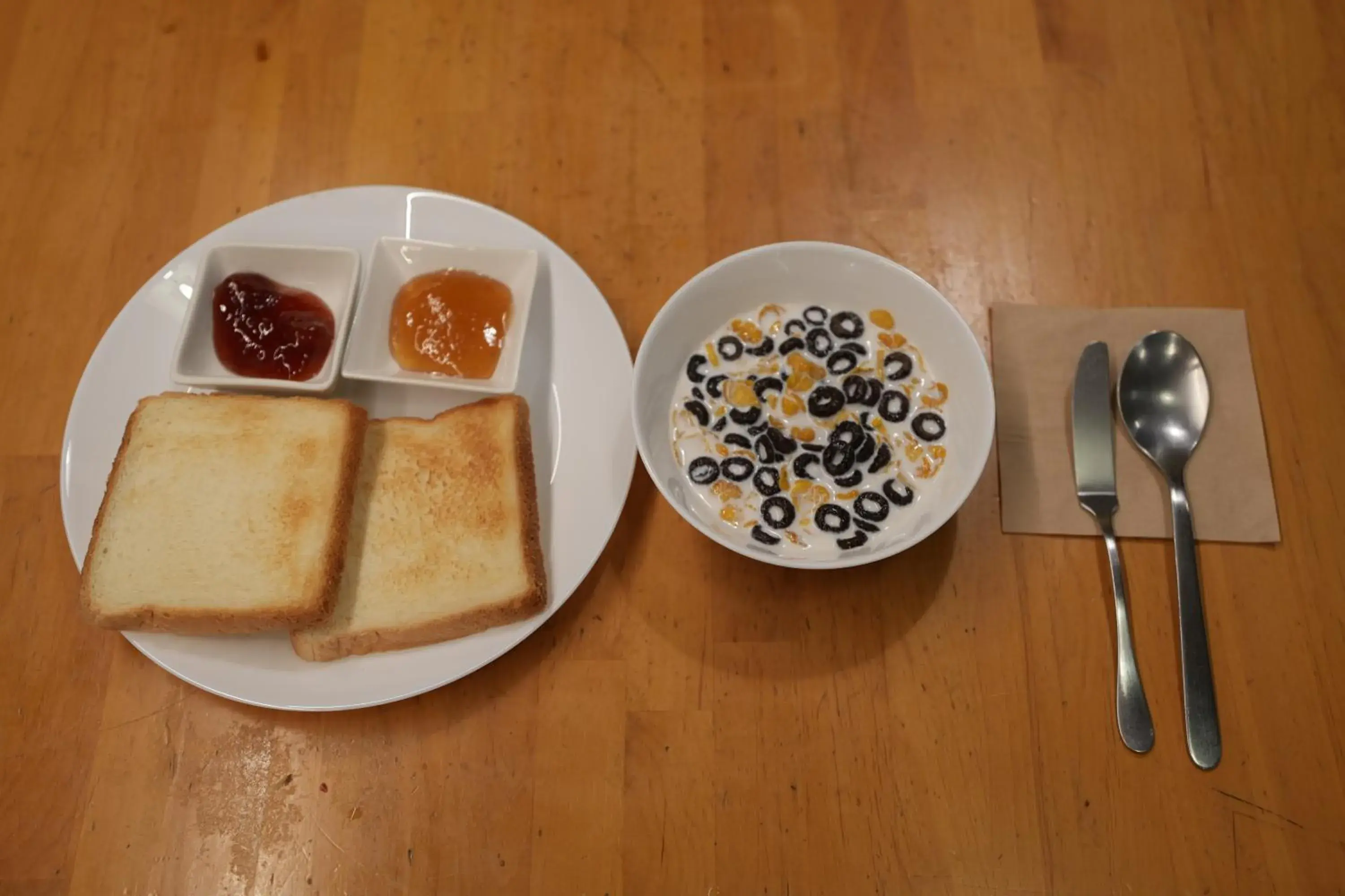 Breakfast in G Guesthouse Itaewon In Seoul Breakfast in G Guesthouse Itaewon In Seoul